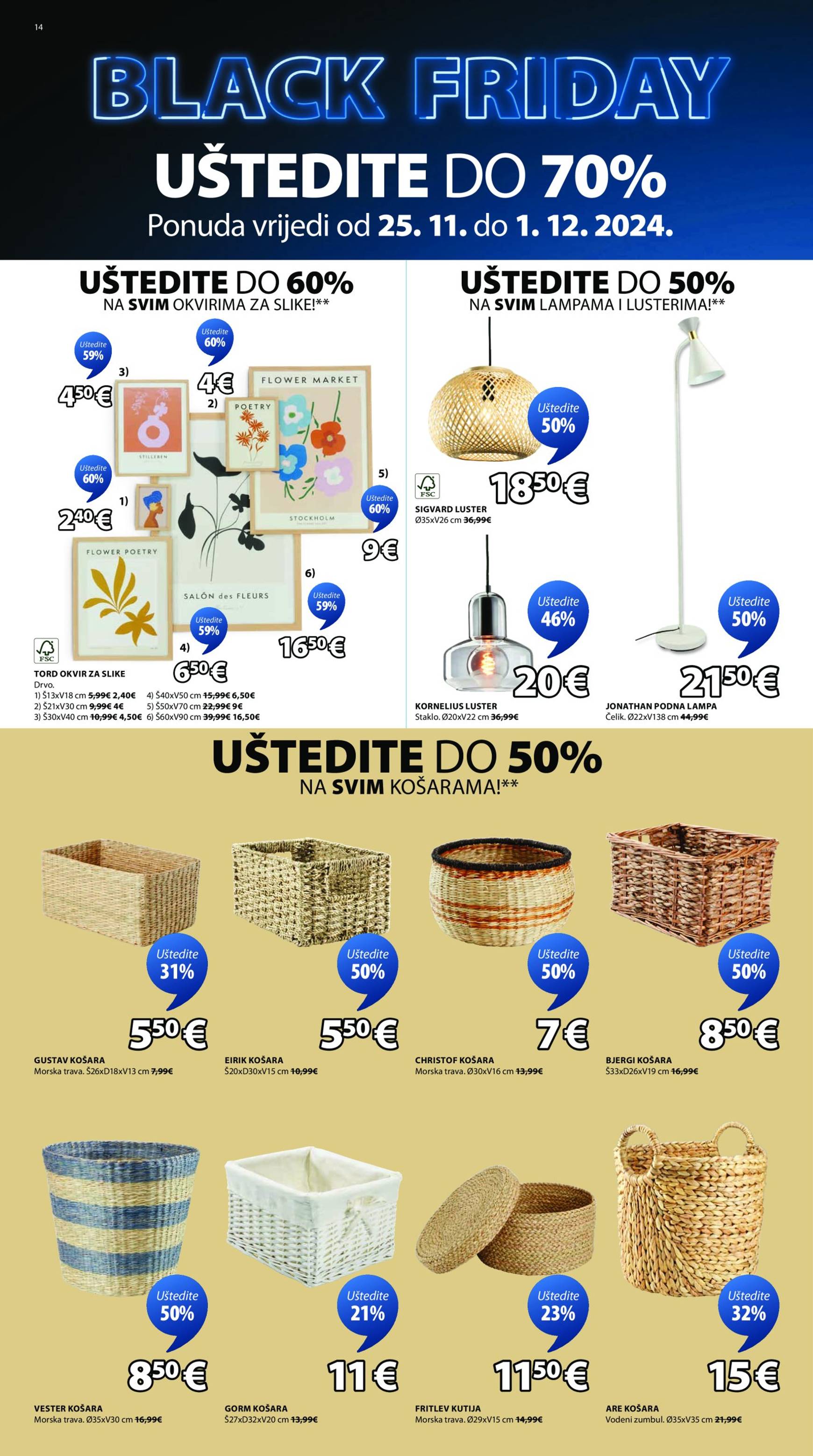 jysk - JYSK - Black Friday katalog vrijedi od 25.11. do 01.12. - page: 14