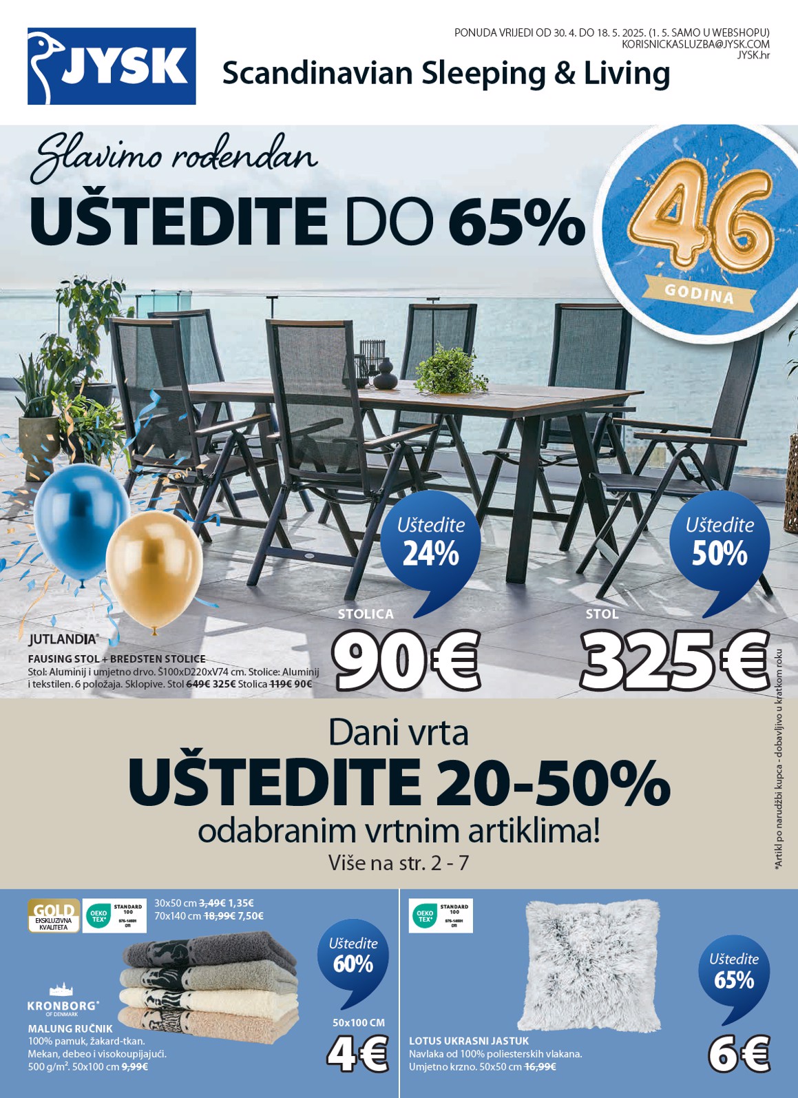jysk - JYSK katalog vrijedi od 30.04. do 18.05.