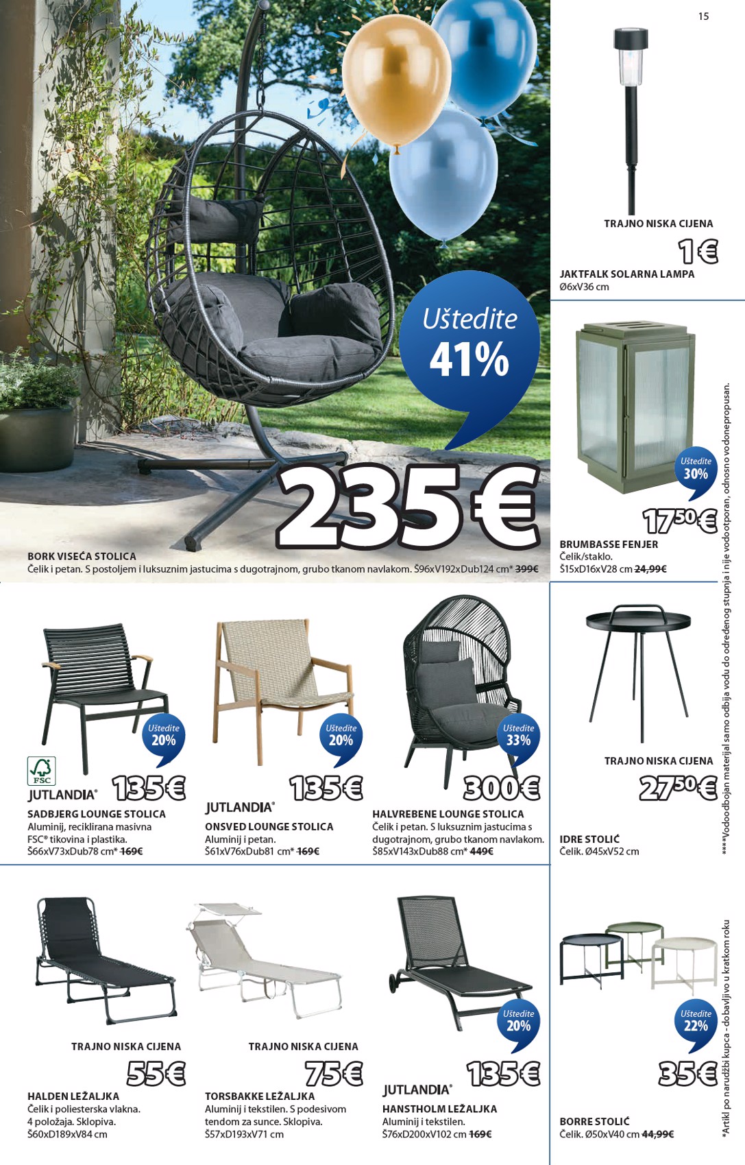 jysk - Prelistajte ovaj JYSK katalog, vrijedi od 07.05. do 18.05. - page: 15