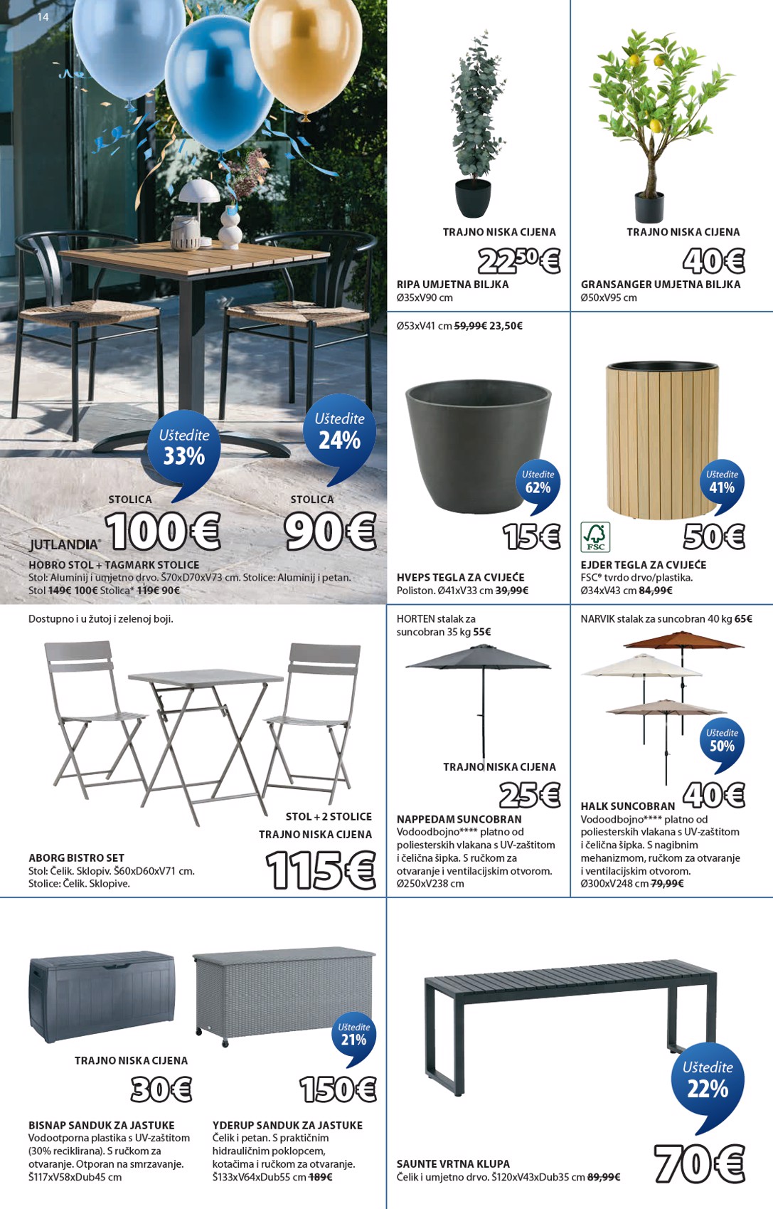 jysk - Prelistajte ovaj JYSK katalog, vrijedi od 07.05. do 18.05. - page: 14