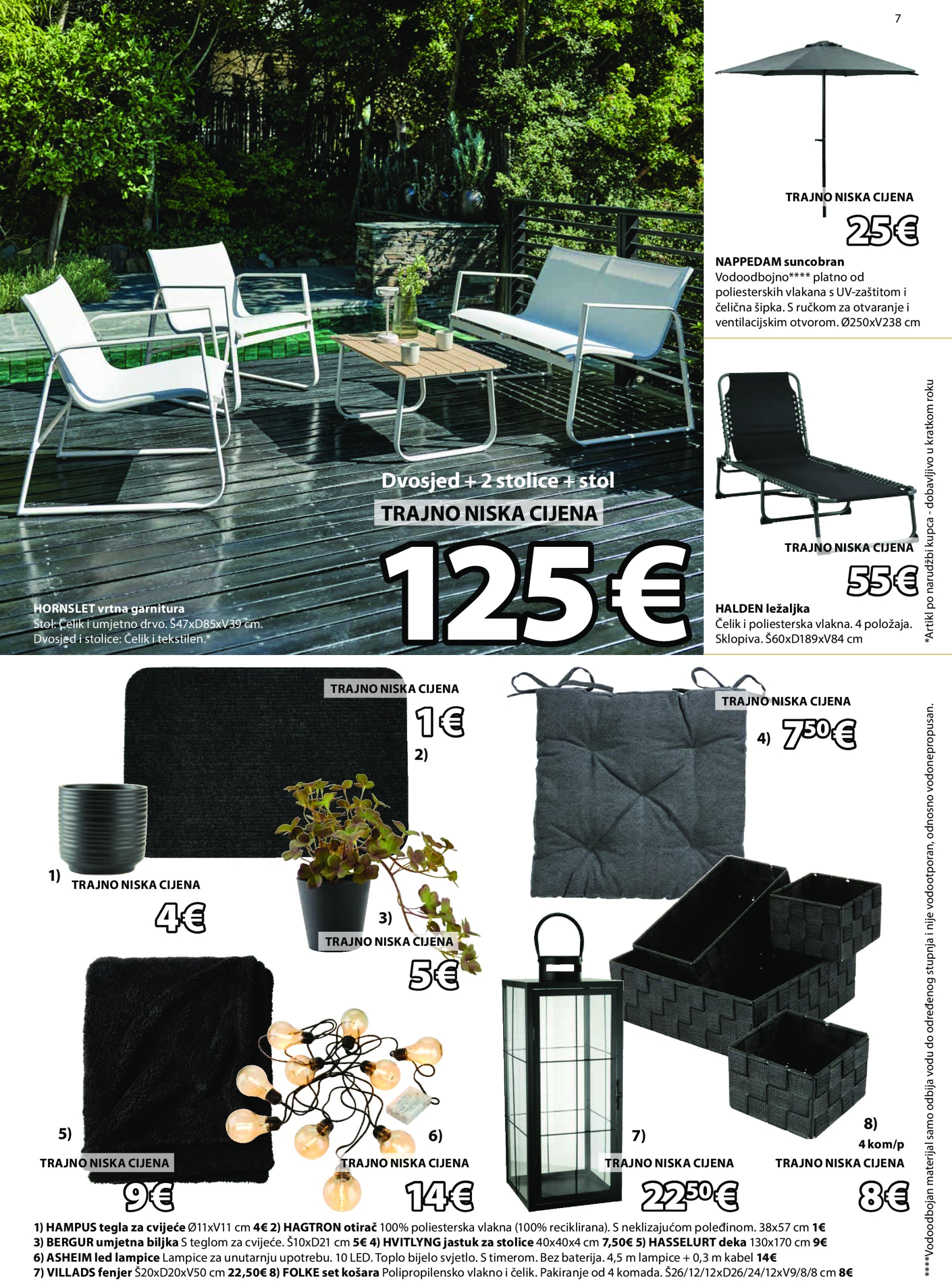 jysk - Prelistajte katalog JYSK, vrijedi od 23.06. do 29.07. - page: 7