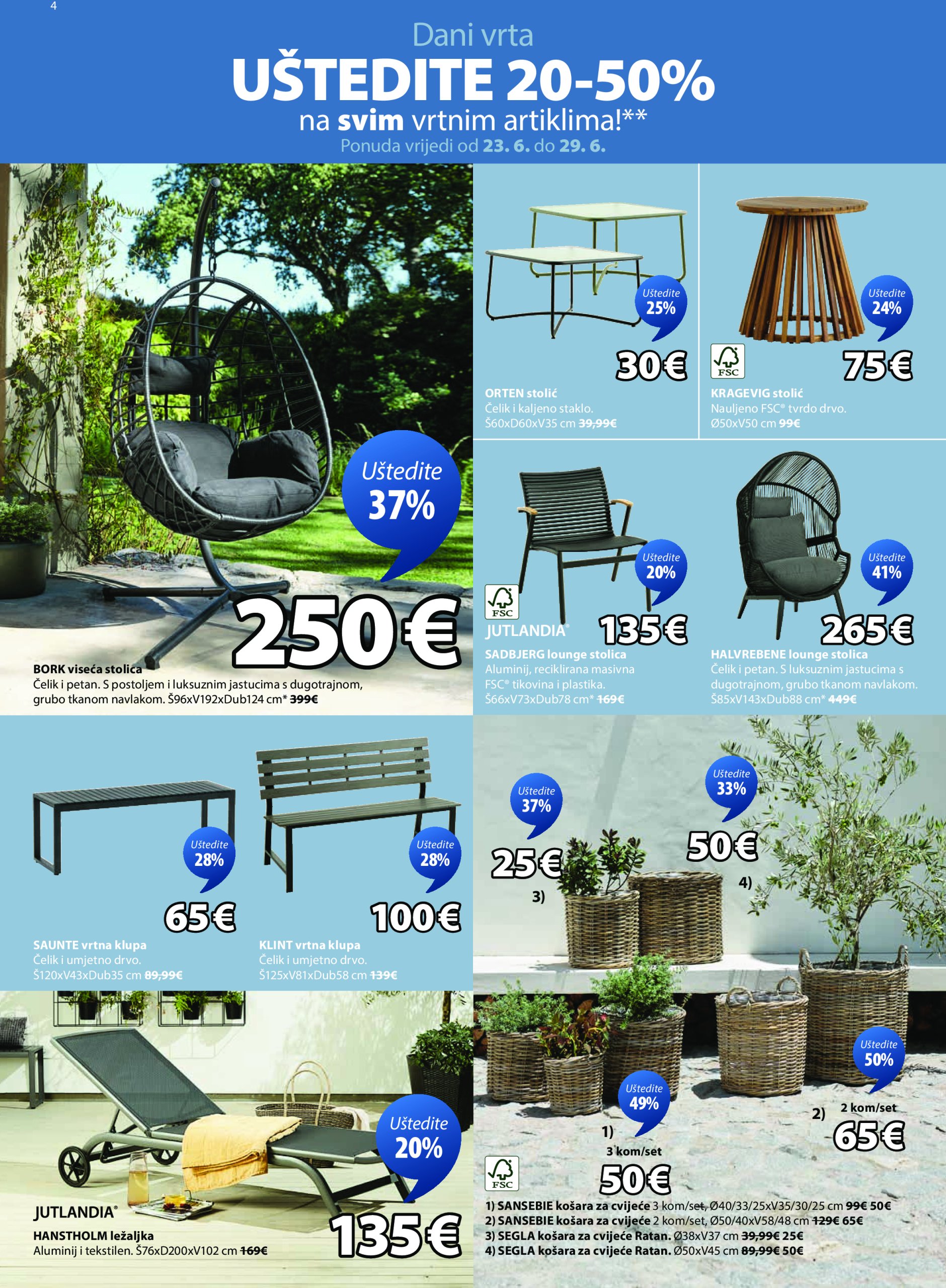 jysk - Prelistajte katalog JYSK, vrijedi od 23.06. do 29.07. - page: 4