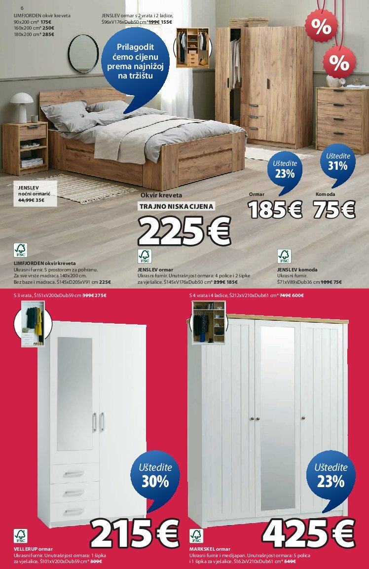 jysk - Prelistajte katalog JYSK, vrijedi od 30.07. do 02.09. - page: 6