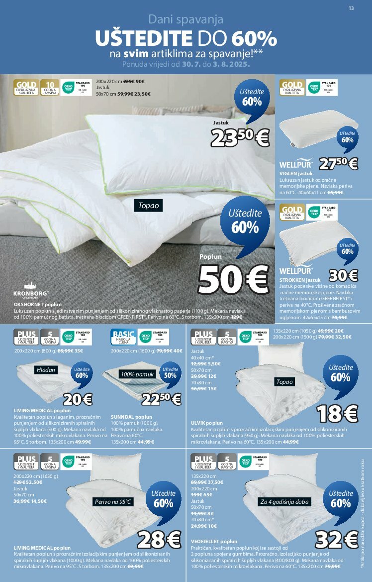 jysk - Prelistajte katalog JYSK, vrijedi od 30.07. do 02.09. - page: 13