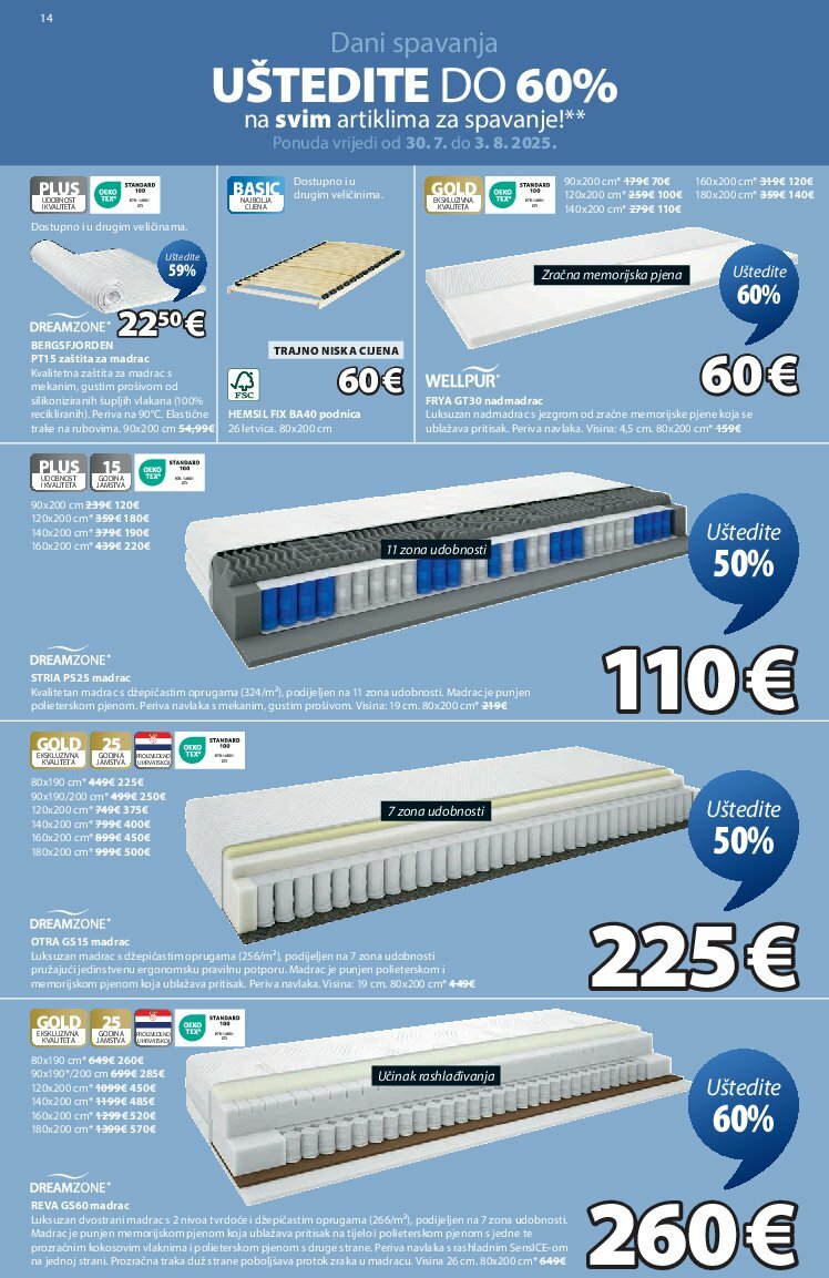jysk - Prelistajte katalog JYSK, vrijedi od 30.07. do 02.09. - page: 14