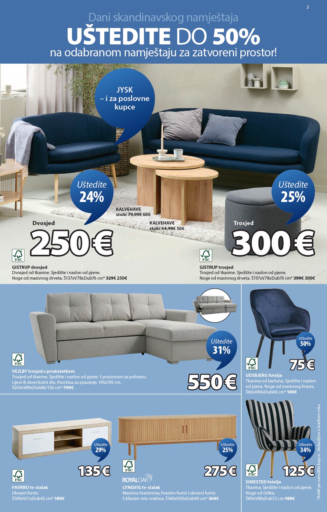 jysk - Prelistajte katalog JYSK, vrijedi od 20.08. do 02.09. - page: 3