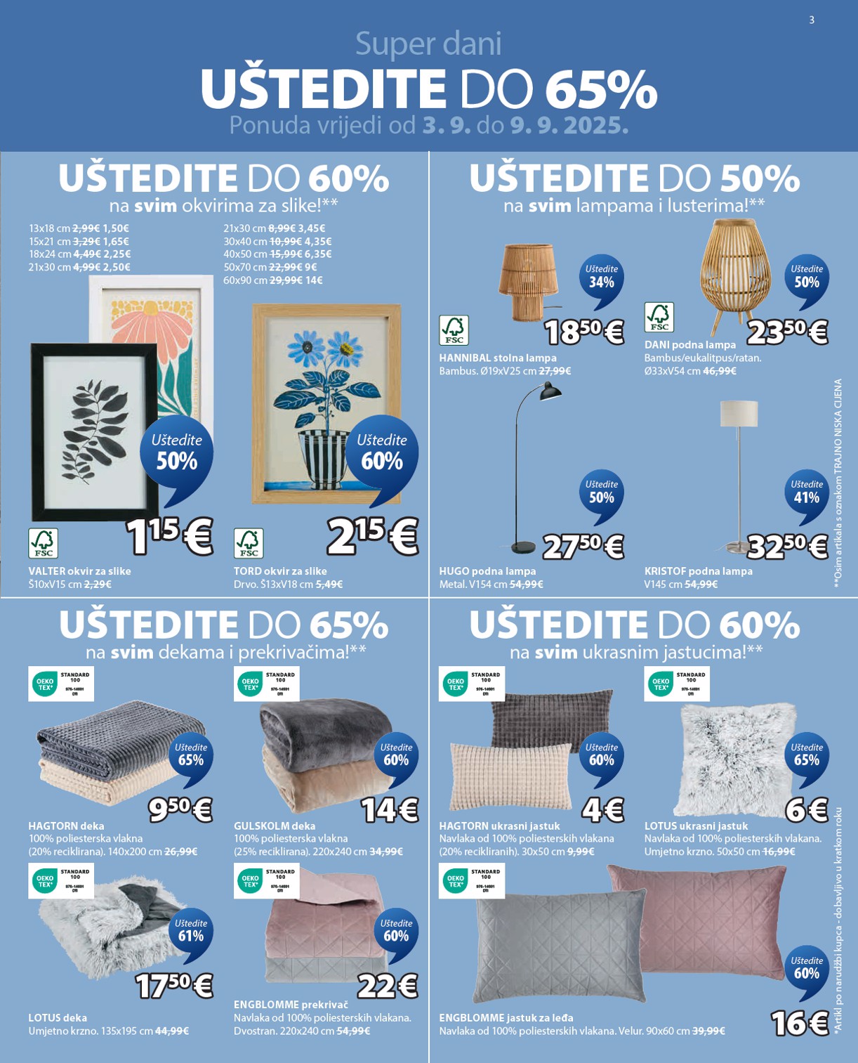 jysk - Prelistajte katalog JYSK, vrijedi od 03.09. do 14.10. - page: 3