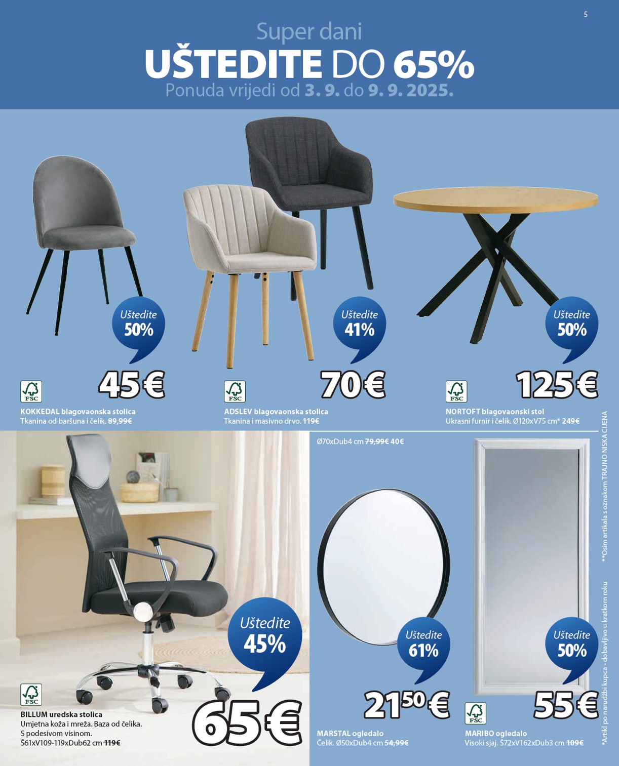 jysk - Prelistajte katalog JYSK, vrijedi od 03.09. do 14.10. - page: 5