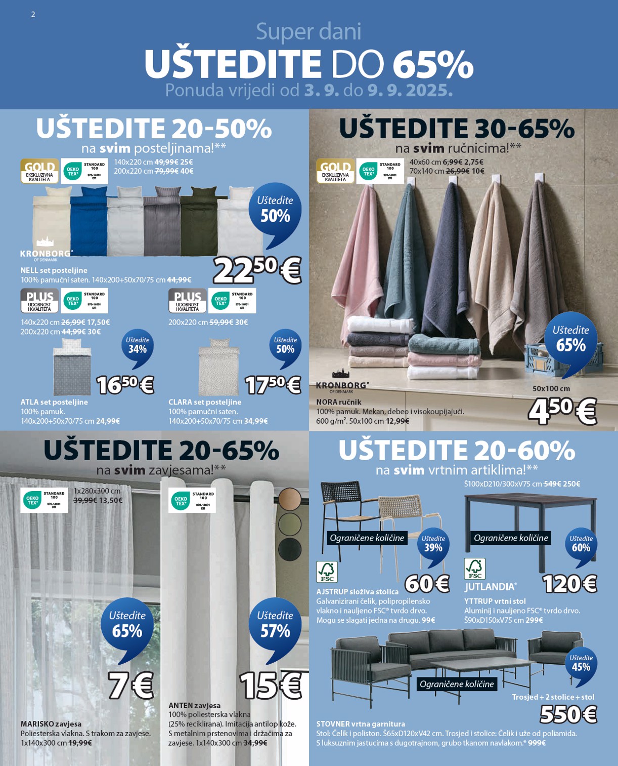 jysk - Prelistajte katalog JYSK, vrijedi od 03.09. do 14.10. - page: 2