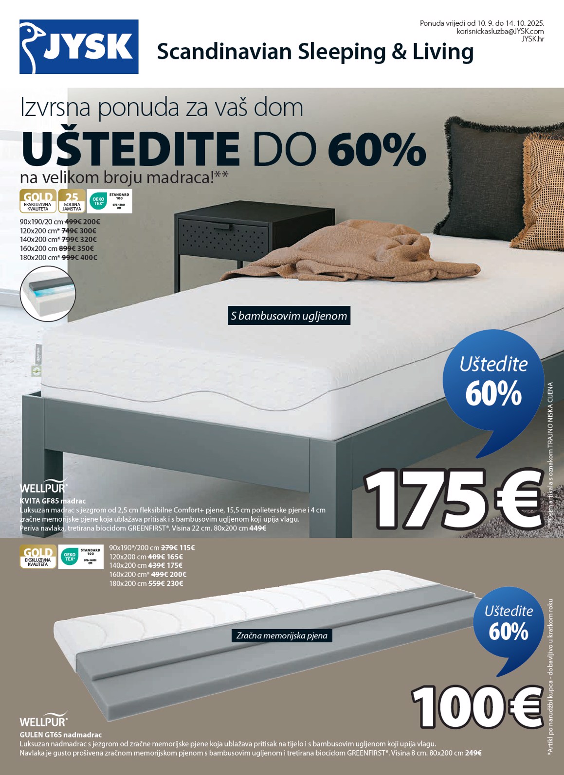 jysk - Prelistajte katalog JYSK, vrijedi od 10.09. do 14.10.