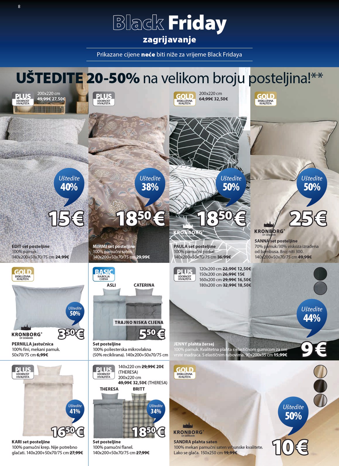jysk - Prelistajte katalog JYSK - Black Friday, vrijedi od 19.11. do 30.11. - page: 8