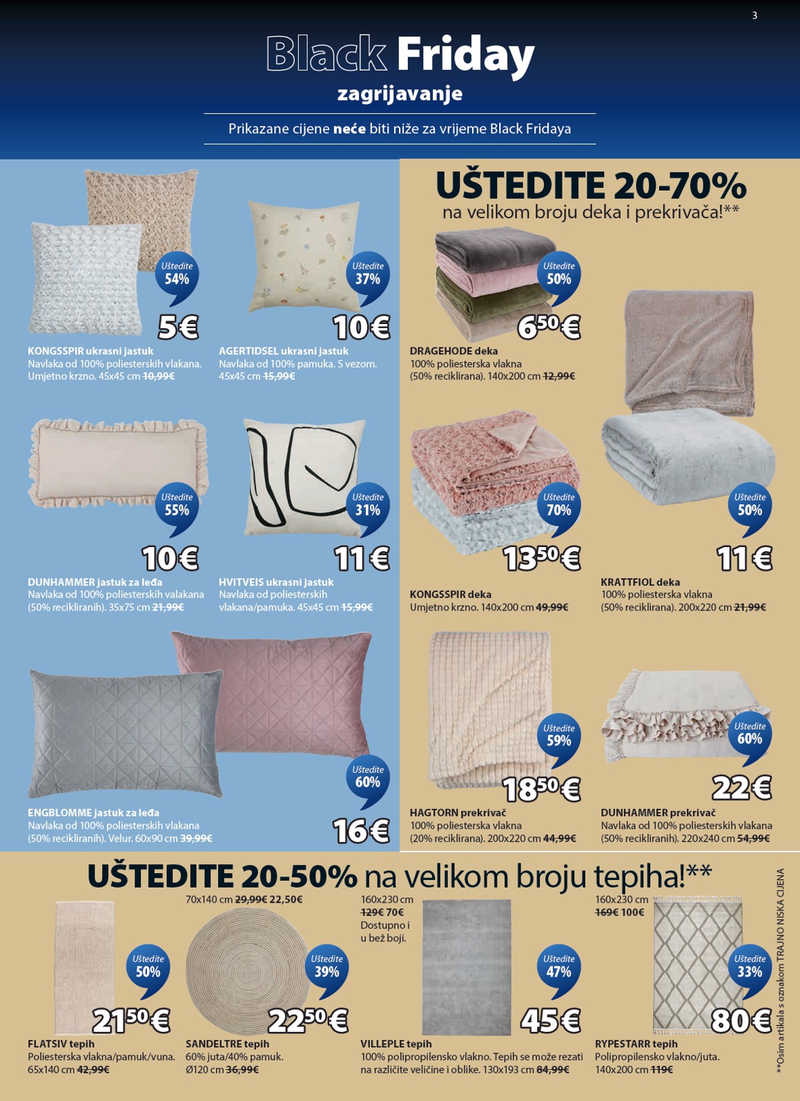 jysk - Prelistajte katalog JYSK - Black Friday, vrijedi od 19.11. do 30.11. - page: 3