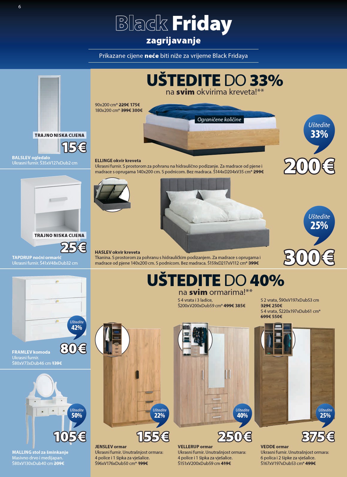 jysk - Prelistajte katalog JYSK - Black Friday, vrijedi od 19.11. do 30.11. - page: 6