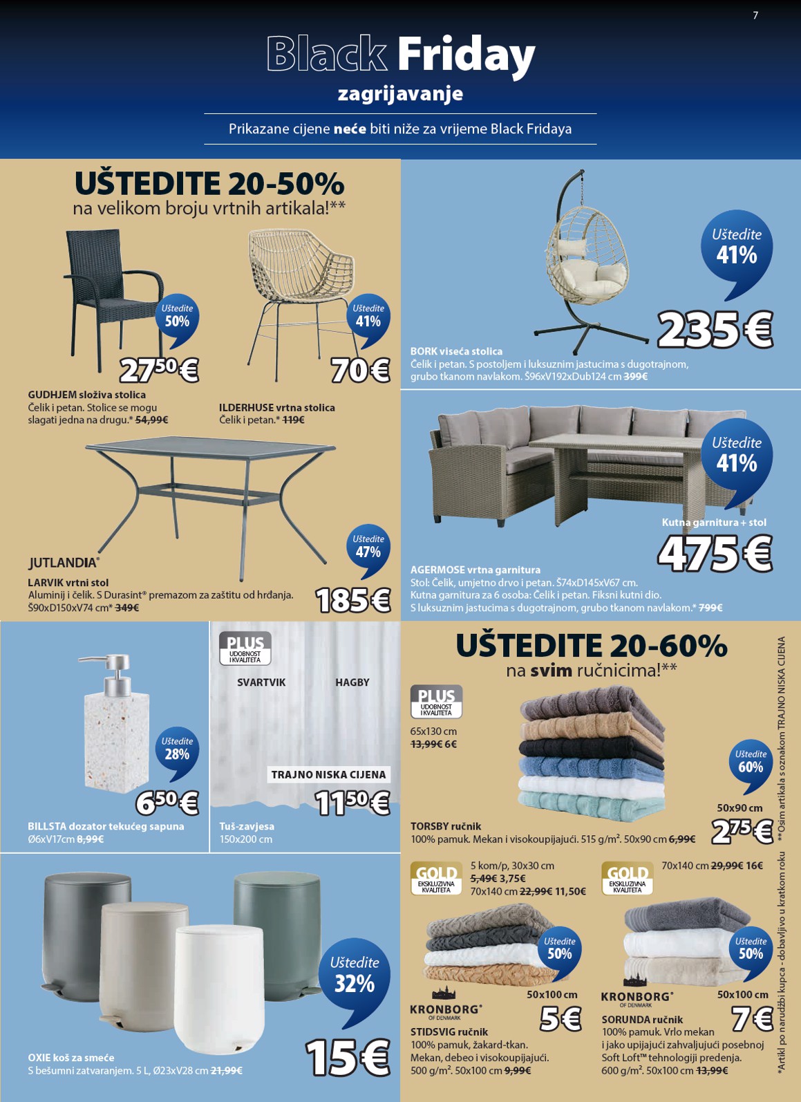 jysk - Prelistajte katalog JYSK - Black Friday, vrijedi od 19.11. do 30.11. - page: 7