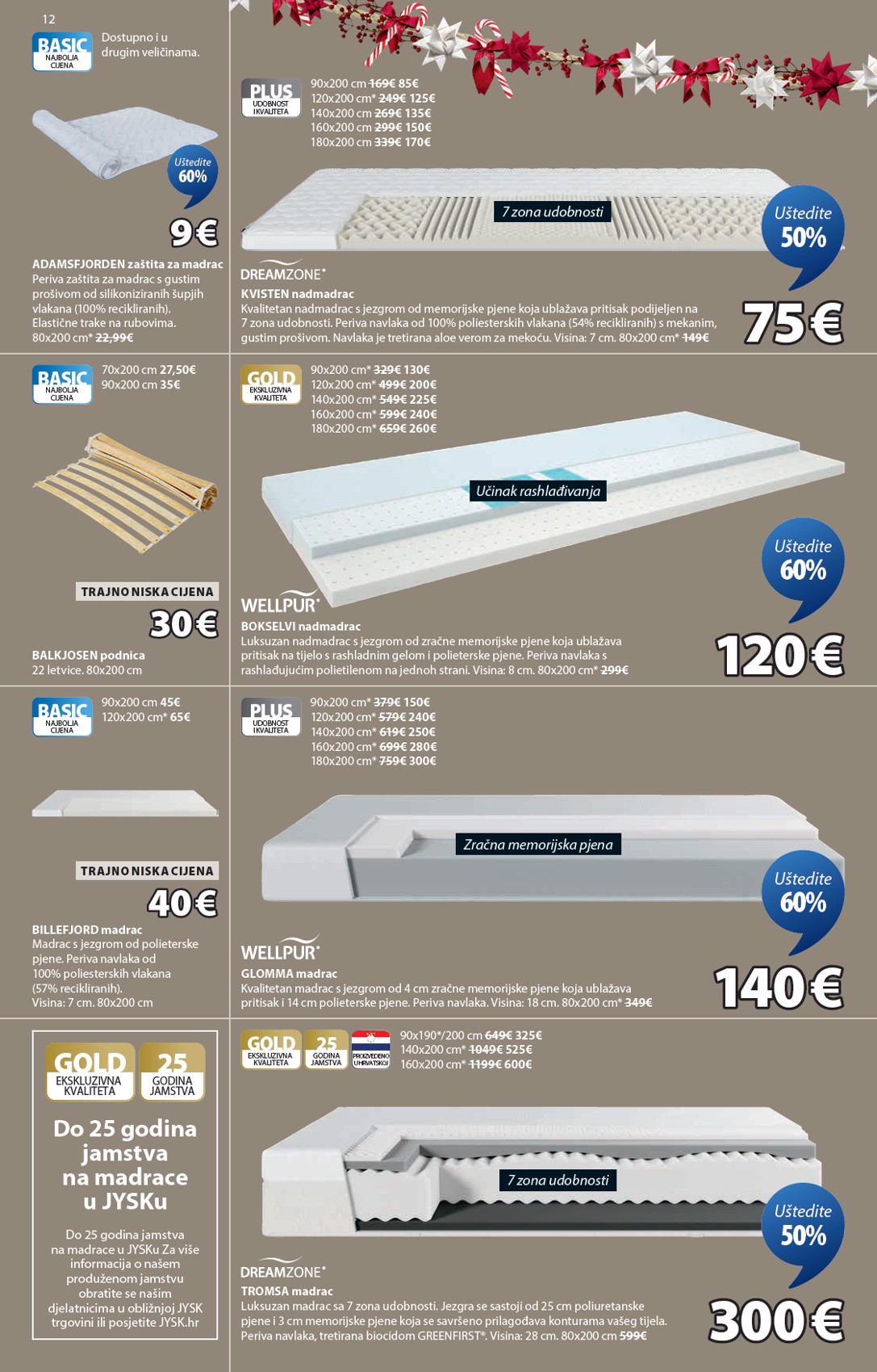 jysk - Prelistajte katalog JYSK, vrijedi od 01.12. do 30.12. - page: 12