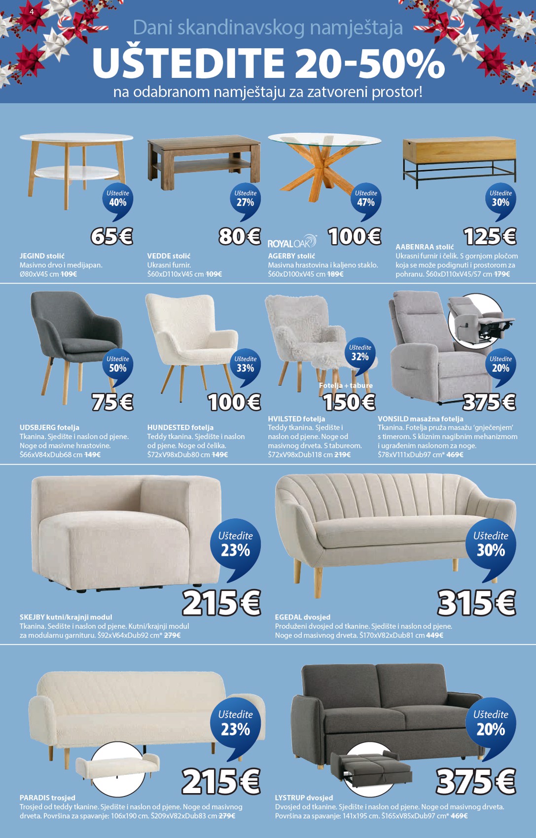 jysk - Prelistajte katalog JYSK, vrijedi od 01.12. do 30.12. - page: 4