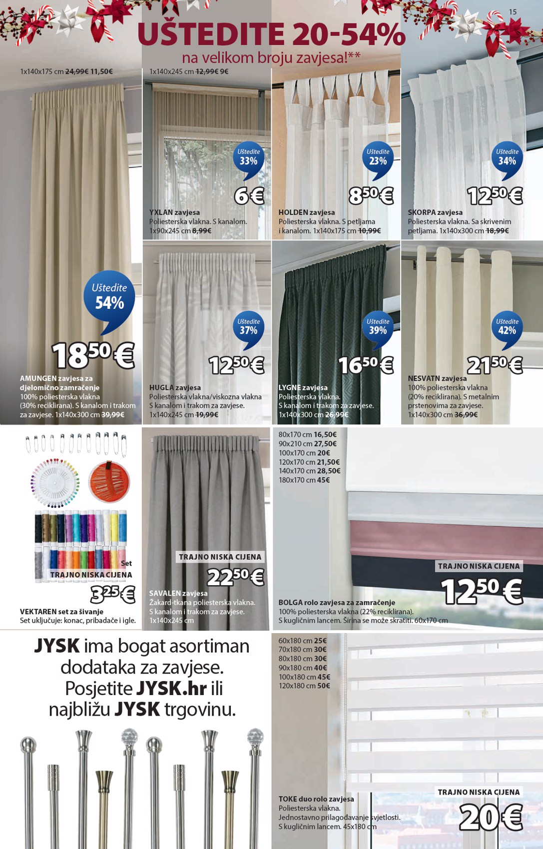 jysk - Prelistajte katalog JYSK, vrijedi od 01.12. do 30.12. - page: 15