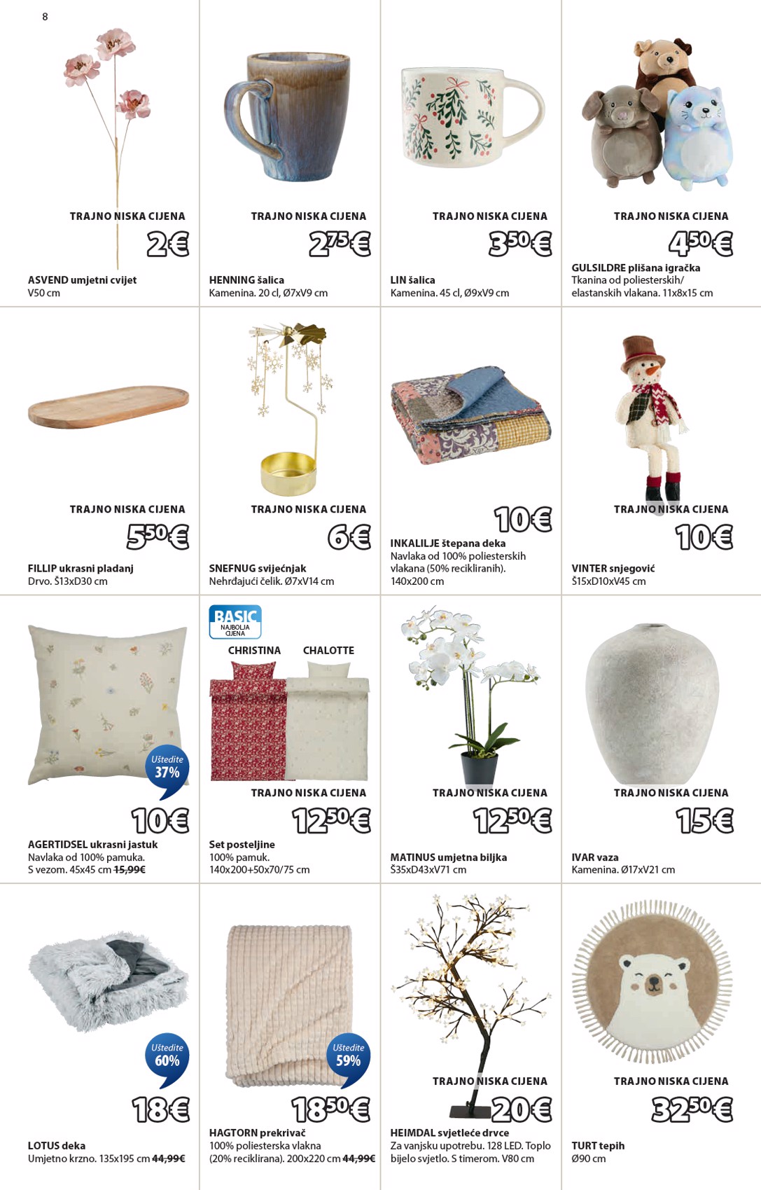 jysk - Prelistajte katalog JYSK, vrijedi od 01.12. do 30.12. - page: 8