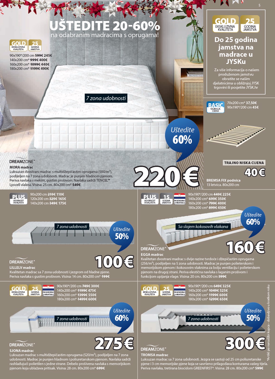 jysk - Prelistajte katalog JYSK, vrijedi od 17.12. do 30.12. - page: 5