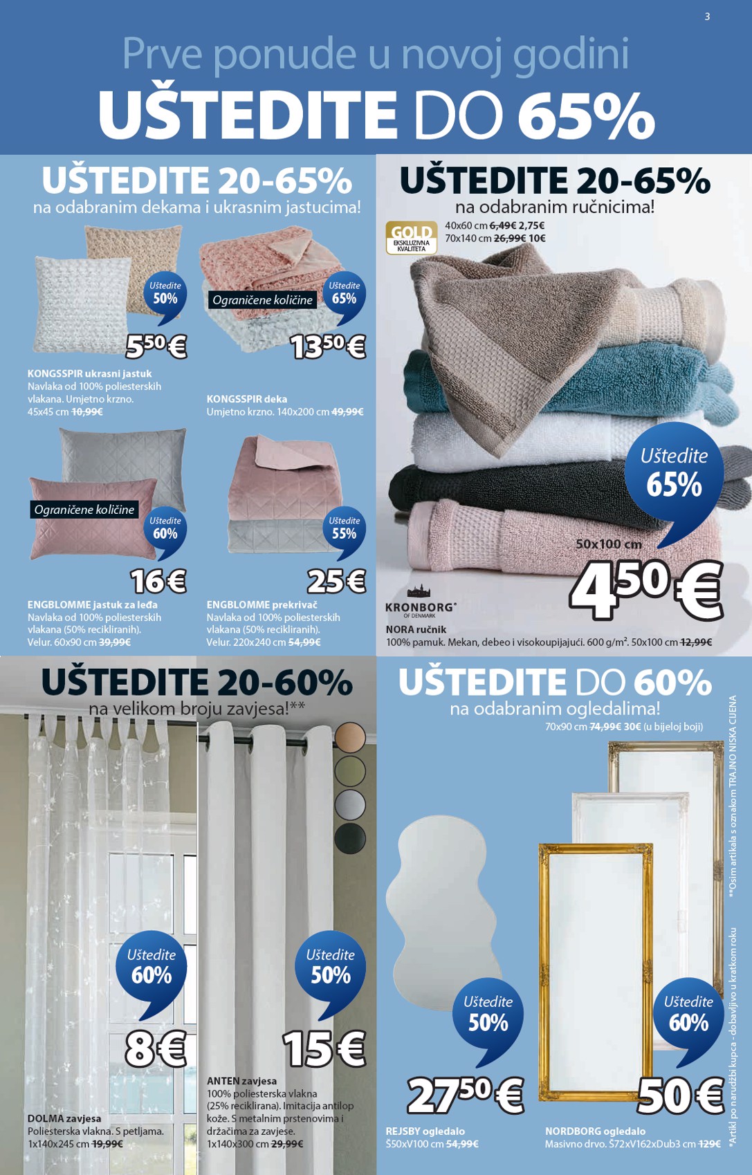 jysk - Prelistajte katalog JYSK, vrijedi od 31.12. do 01.02. - page: 3