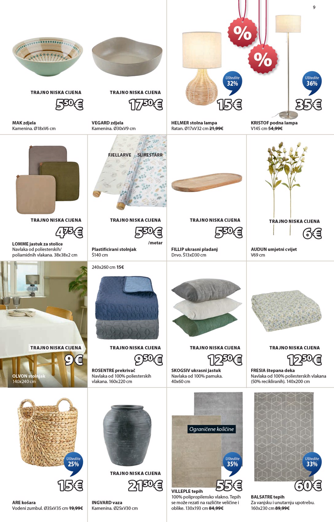 jysk - Prelistajte katalog JYSK, vrijedi od 31.12. do 01.02. - page: 9