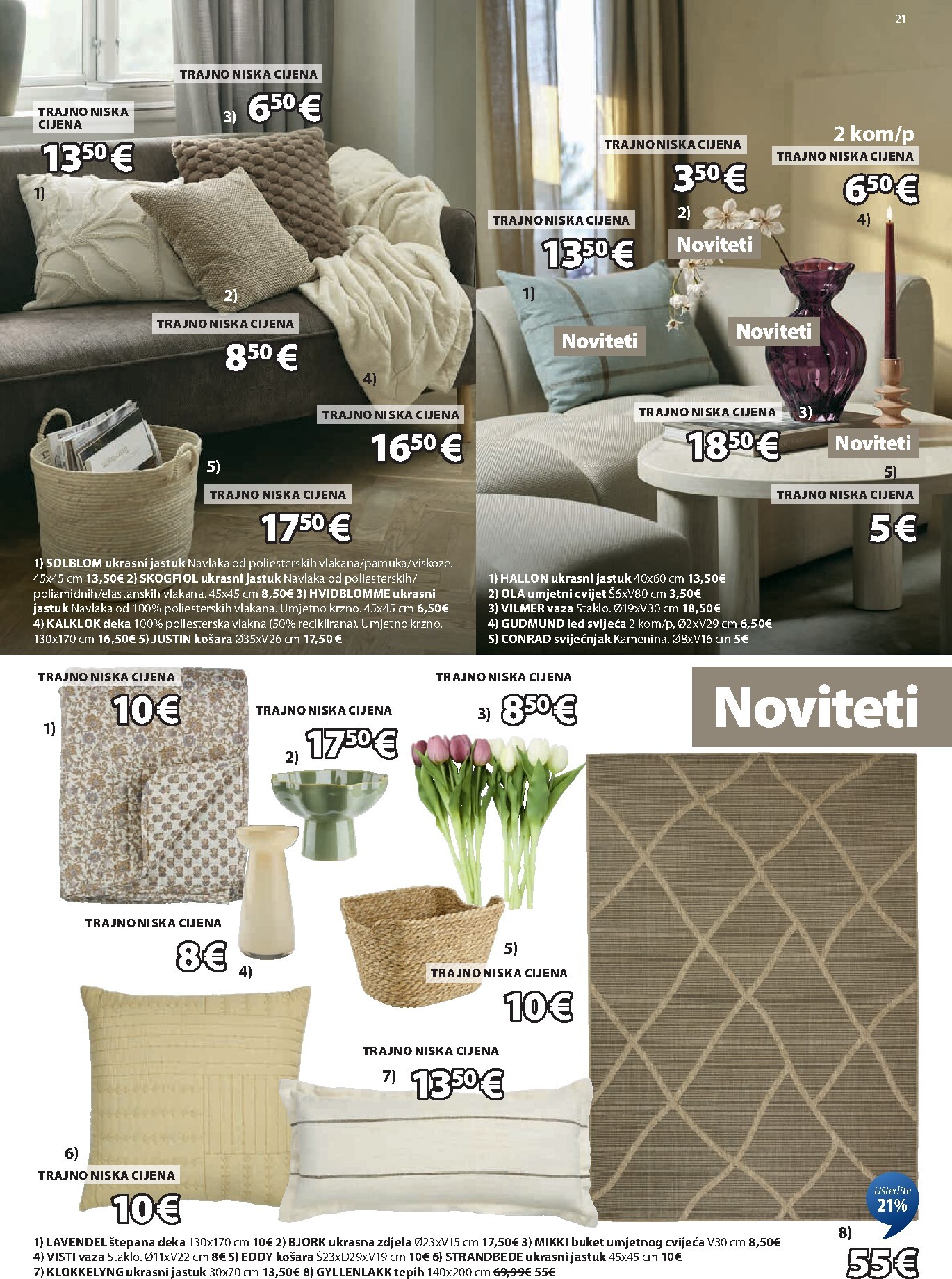 jysk - Prelistajte katalog JYSK, vrijedi od 04.03.2026 do 07.04.2026 - page: 21