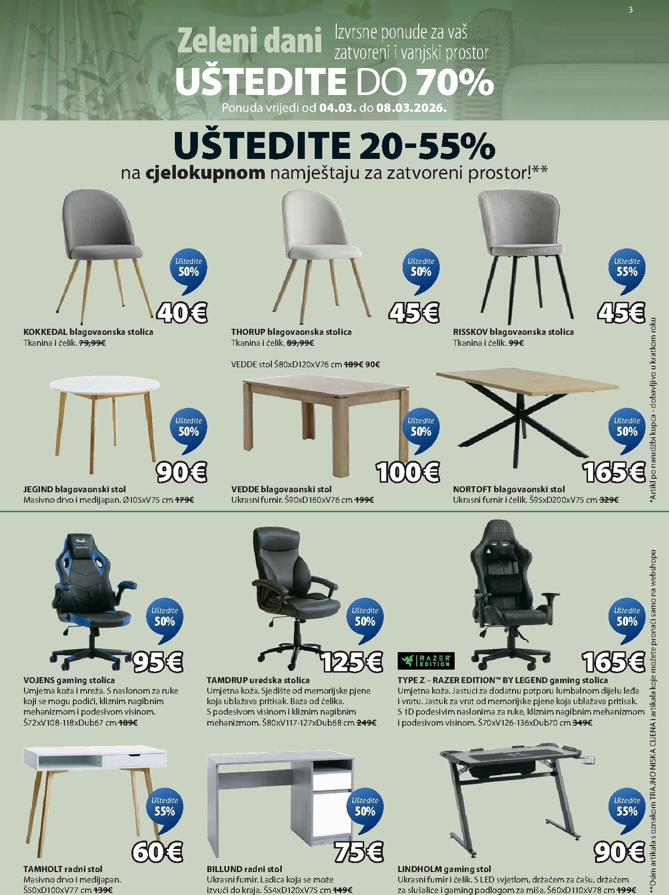 jysk - Prelistajte katalog JYSK, vrijedi od 04.03.2026 do 07.04.2026 - page: 3