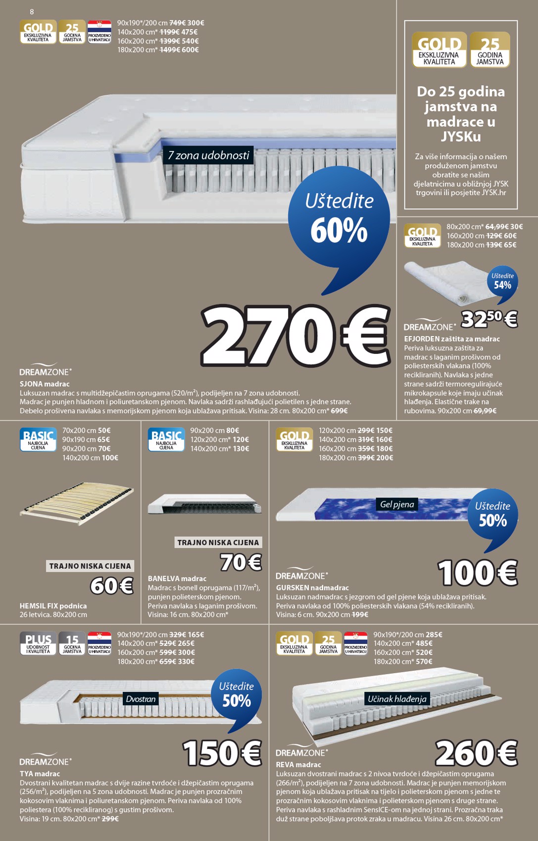 jysk - Prelistajte katalog JYSK, vrijedi od 18.03.2026 do 07.04.2026 - page: 8