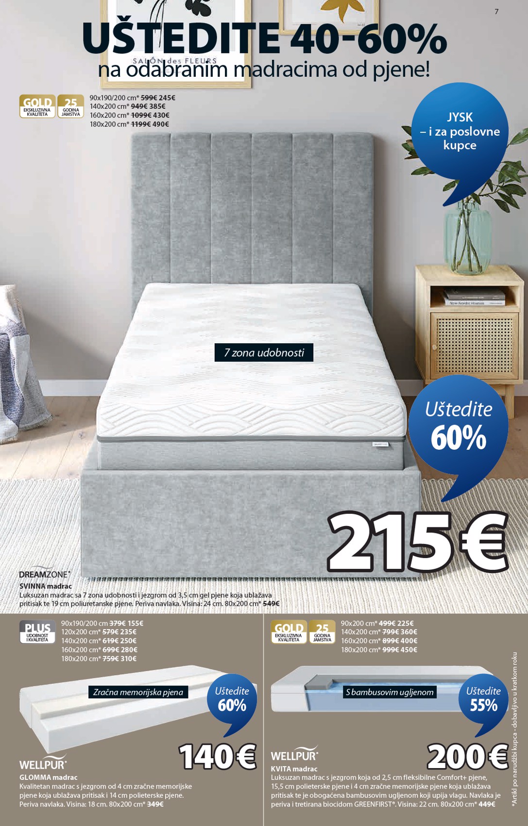 jysk - Prelistajte katalog JYSK, vrijedi od 18.03.2026 do 07.04.2026 - page: 7