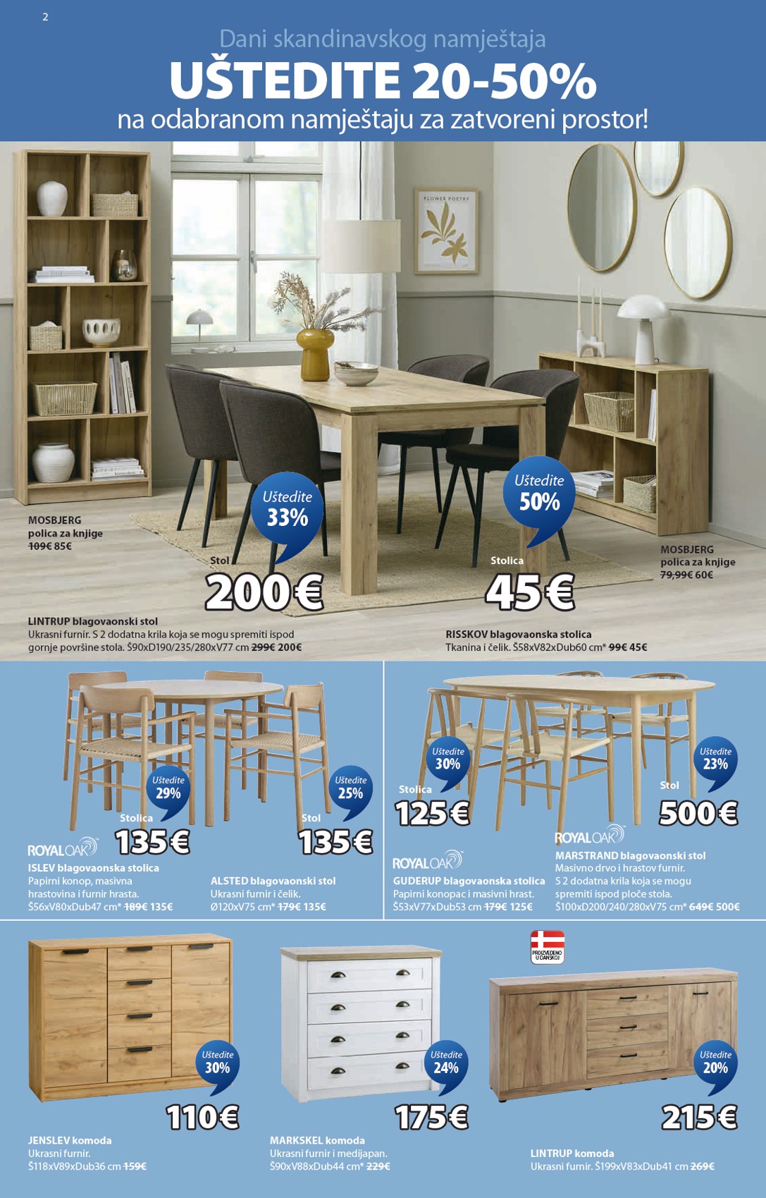 jysk - Prelistajte katalog JYSK, vrijedi od 18.03.2026 do 07.04.2026 - page: 2