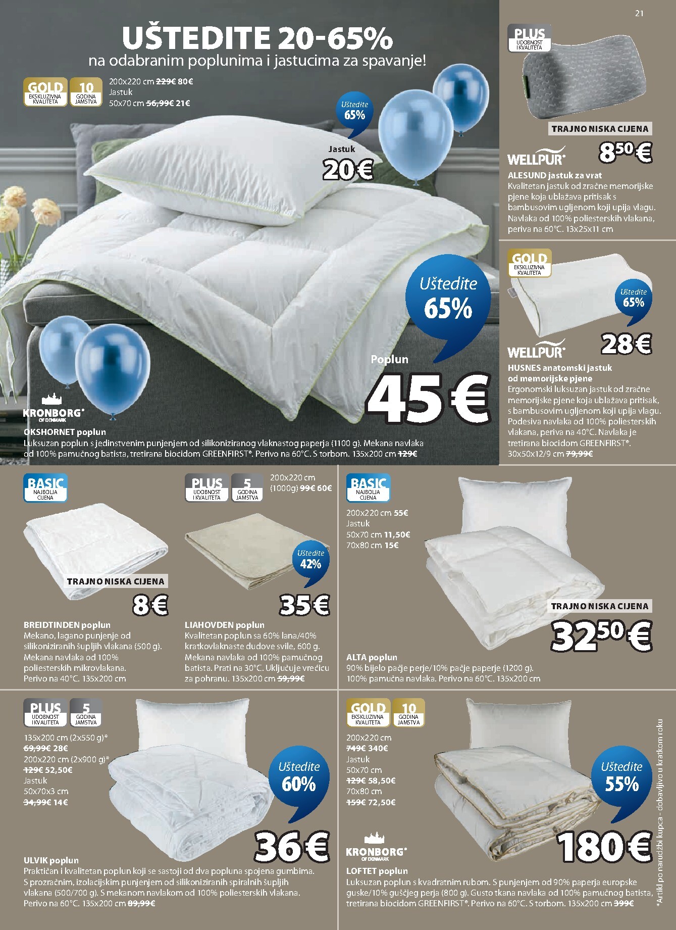 jysk - Aktualni JYSK katalog vrijedi od srijede 08.04.2026 do nedjelje 17.05.2026 - page: 21
