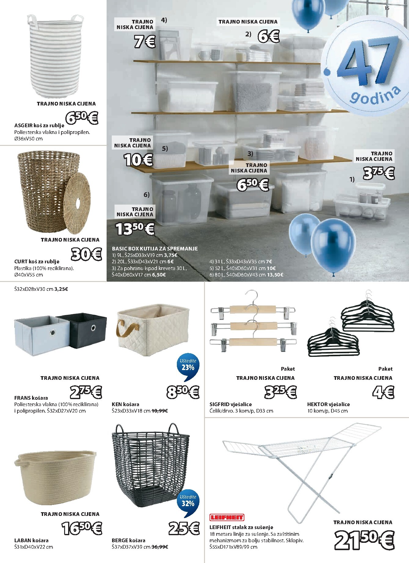 jysk - Aktualni JYSK katalog vrijedi od srijede 08.04.2026 do nedjelje 17.05.2026 - page: 15