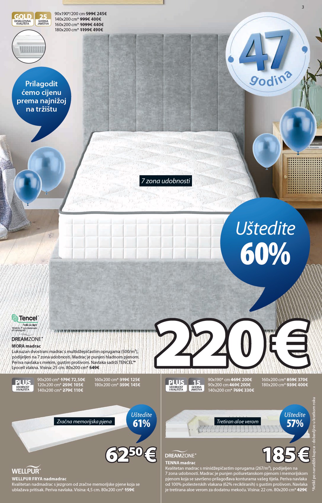 jysk - Aktualni JYSK katalog vrijedi od srijede 15.04.2026 do nedjelje 17.05.2026 - page: 3