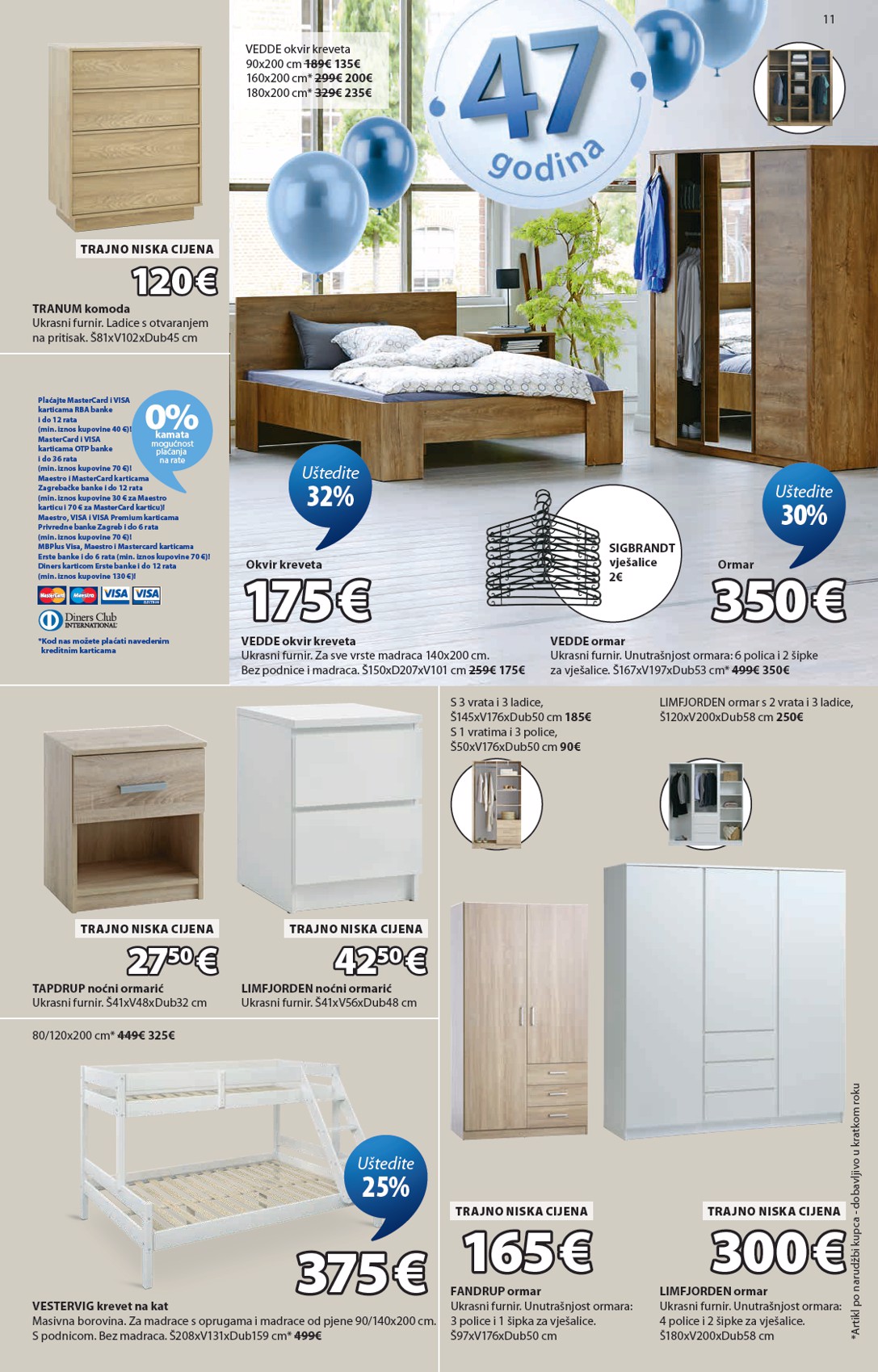 jysk - Aktualni JYSK katalog vrijedi od srijede 15.04.2026 do nedjelje 17.05.2026 - page: 11