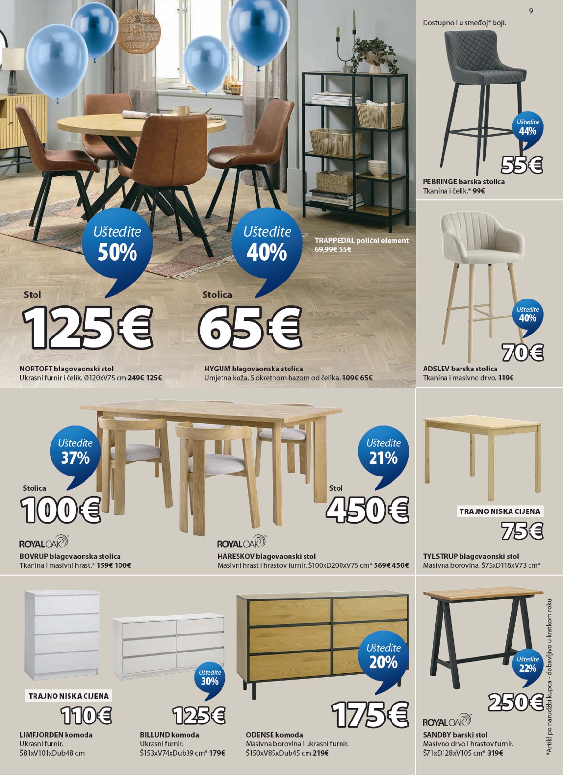 jysk - Aktualni JYSK katalog vrijedi od srijede 22.04.2026 do nedjelje 17.05.2026 - page: 9