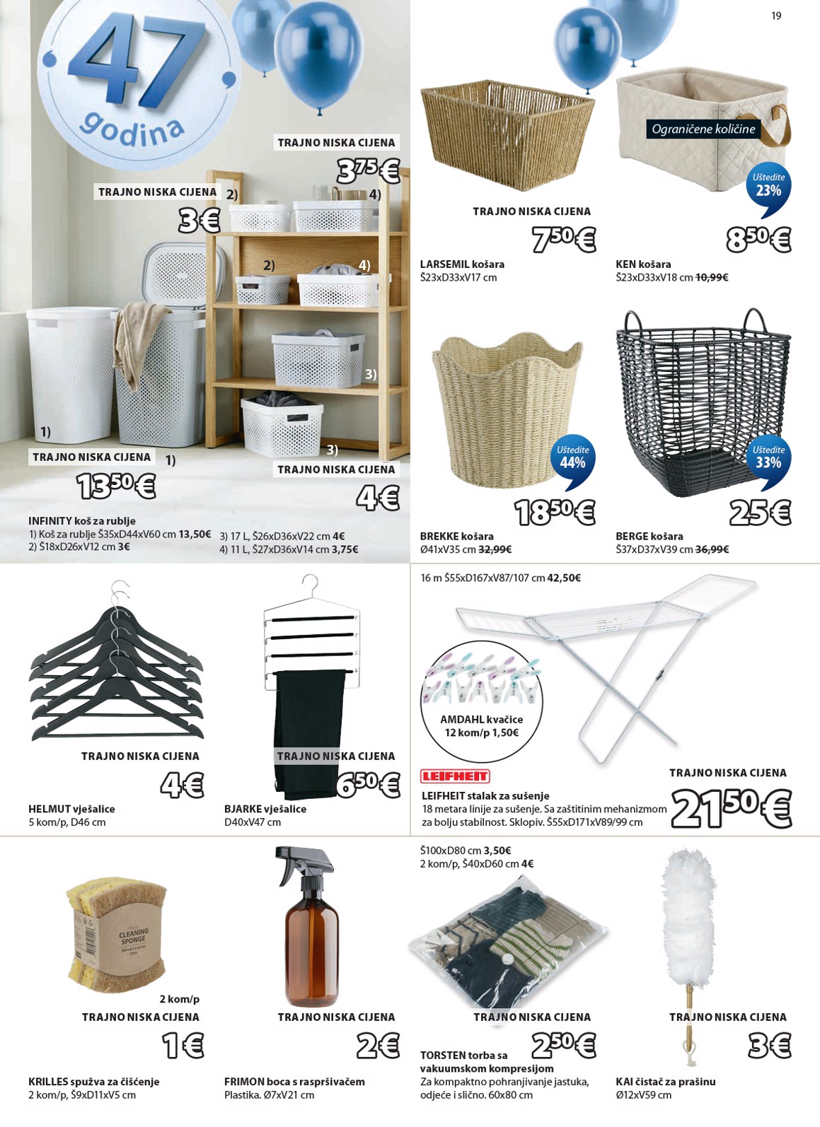 jysk - Aktualni JYSK katalog vrijedi od srijede 22.04.2026 do nedjelje 17.05.2026 - page: 19