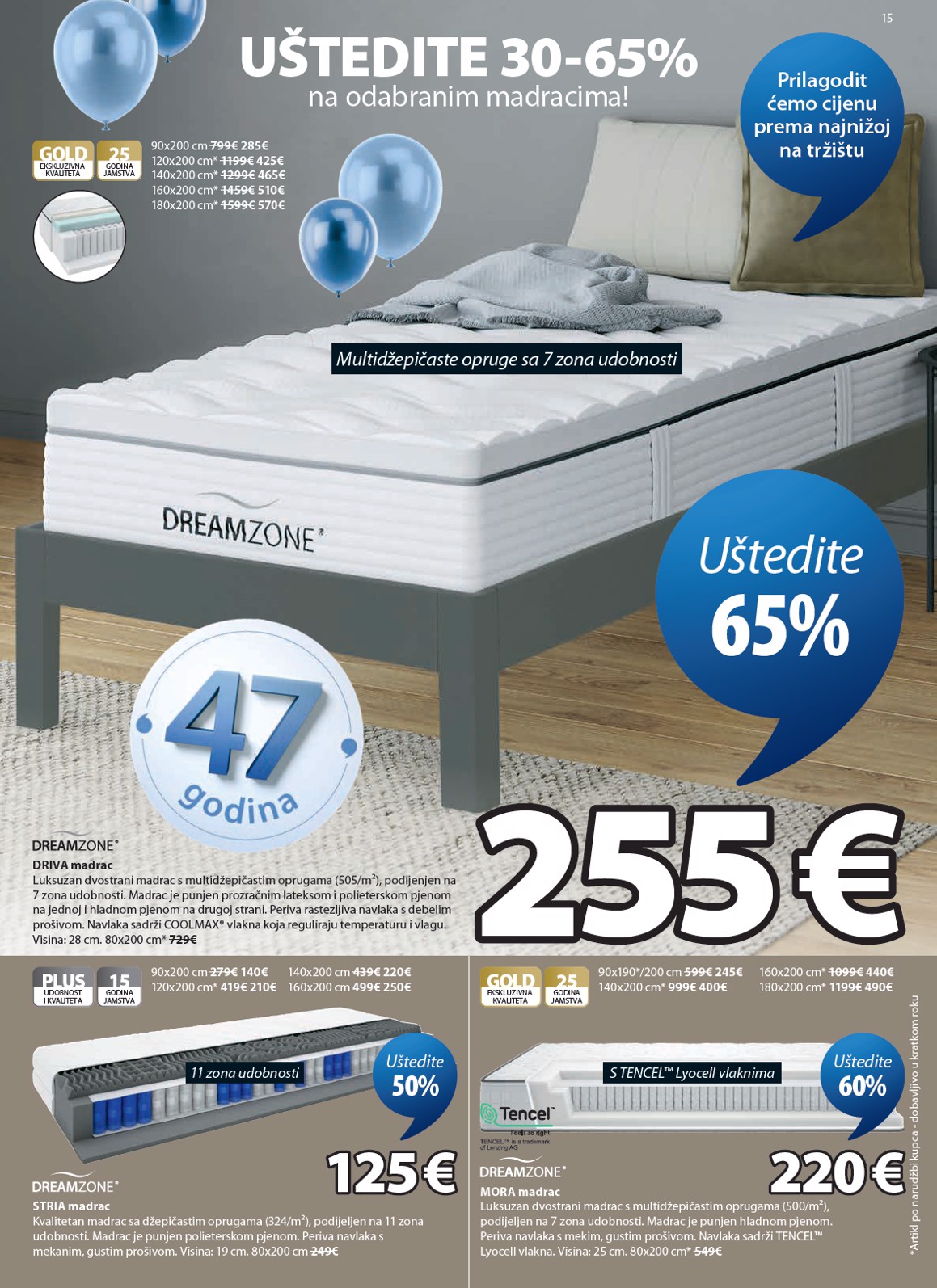 jysk - Aktualni JYSK katalog vrijedi od srijede 22.04.2026 do nedjelje 17.05.2026 - page: 15