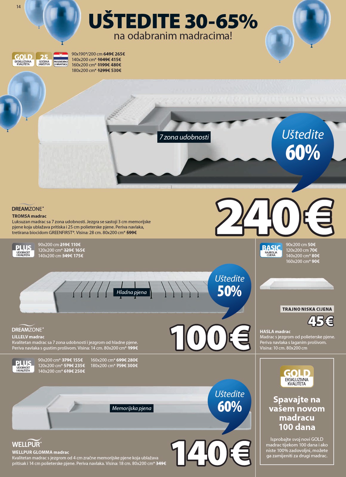 jysk - Aktualni JYSK katalog vrijedi od srijede 22.04.2026 do nedjelje 17.05.2026 - page: 14