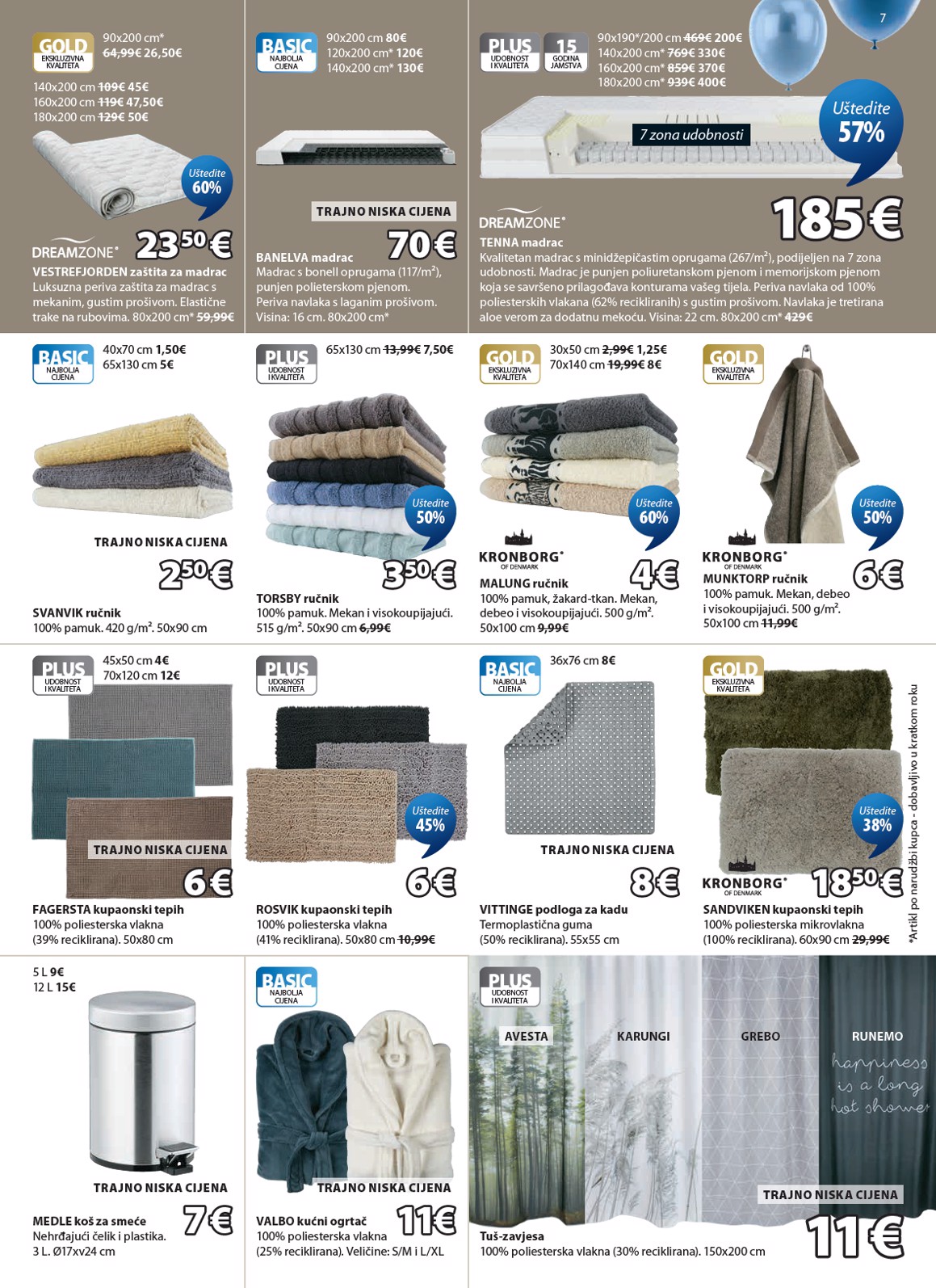 jysk - Aktualni JYSK katalog vrijedi od srijede 06.05.2026 do nedjelje 17.05.2026 - page: 7