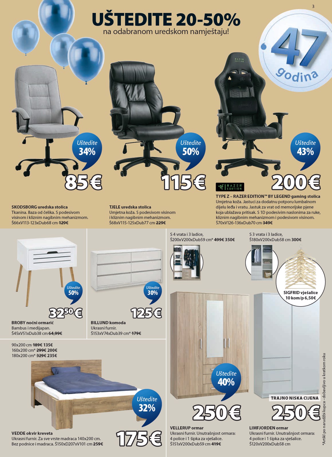 jysk - Aktualni JYSK katalog vrijedi od srijede 06.05.2026 do nedjelje 17.05.2026 - page: 3