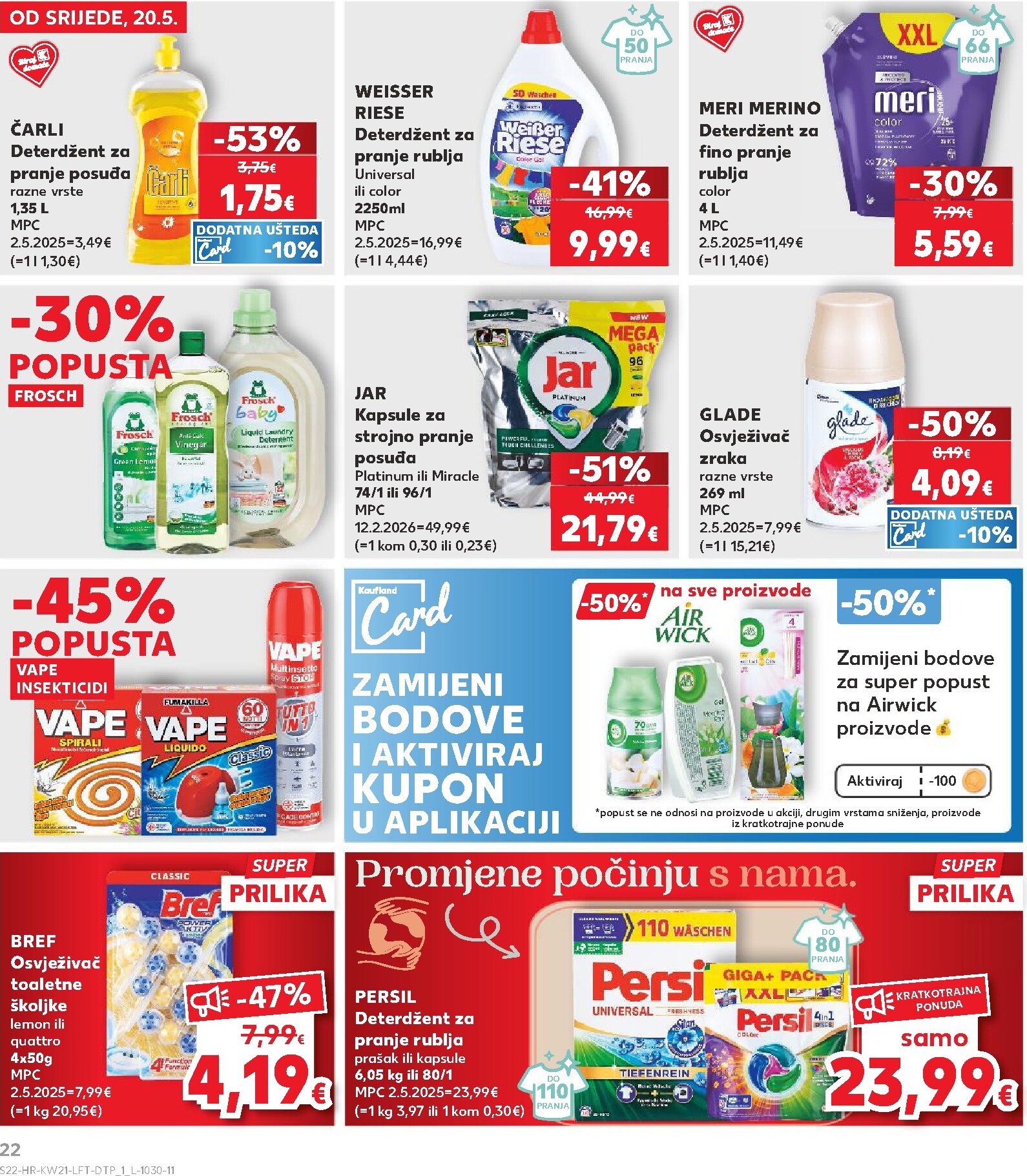 kaufland - Novi Kaufland katalog od srijede, 20.05.2026 do utorka, 26.05.2026 - page: 22