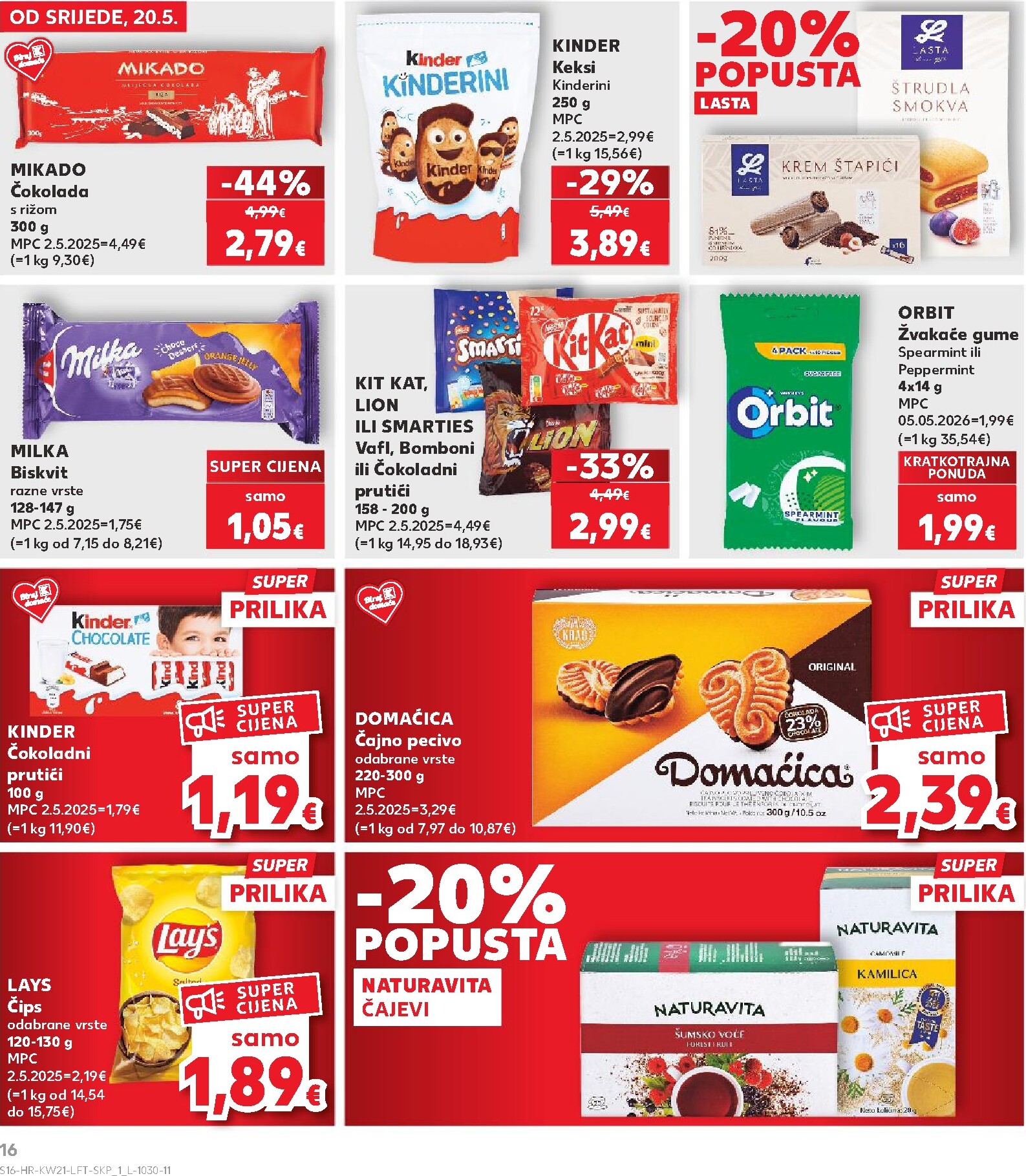 kaufland - Novi Kaufland katalog od srijede, 20.05.2026 do utorka, 26.05.2026 - page: 16