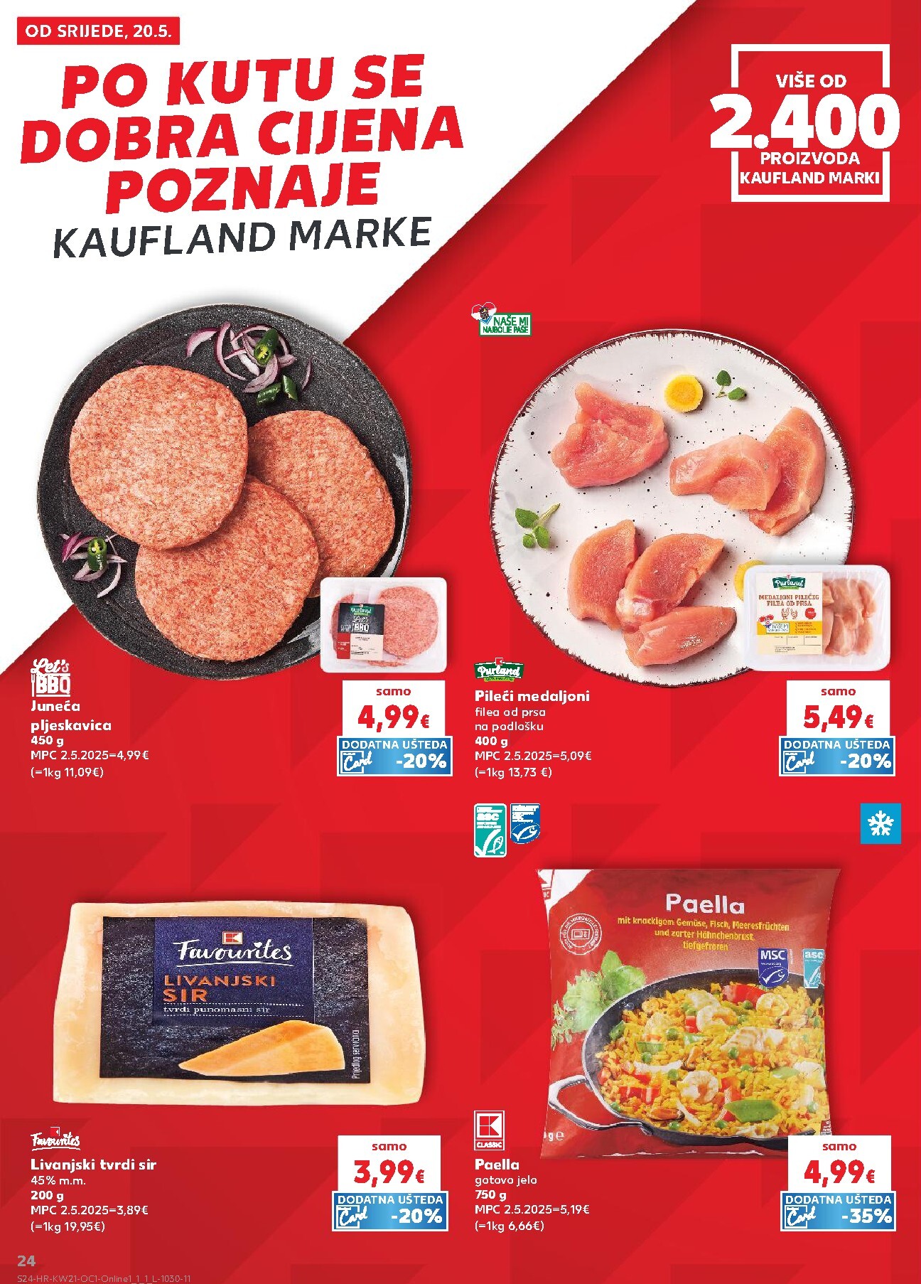 kaufland - Novi Kaufland - Ti si naš broj 1 katalog od srijede, 20.05.2026 do utorka, 26.05.2026 - page: 24
