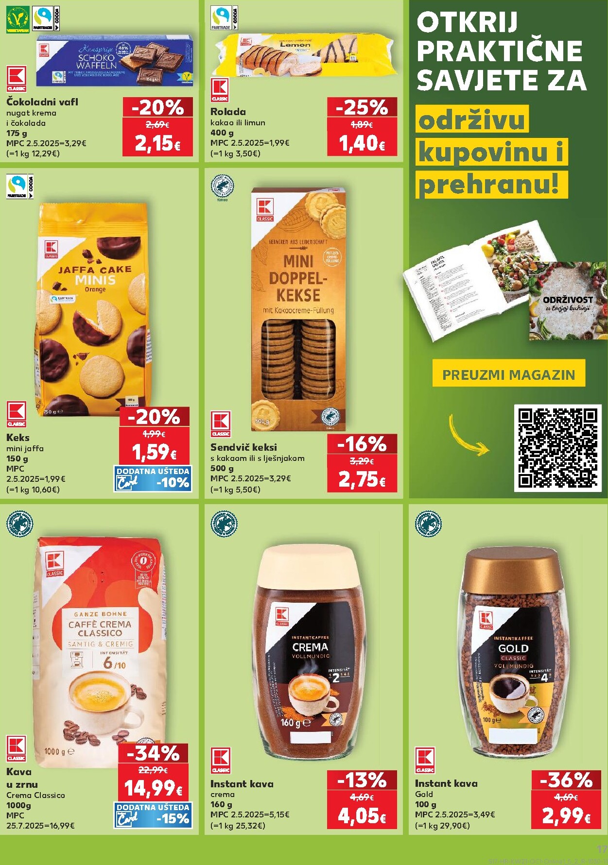 kaufland - Novi Kaufland - Ti si naš broj 1 katalog od srijede, 20.05.2026 do utorka, 26.05.2026 - page: 17
