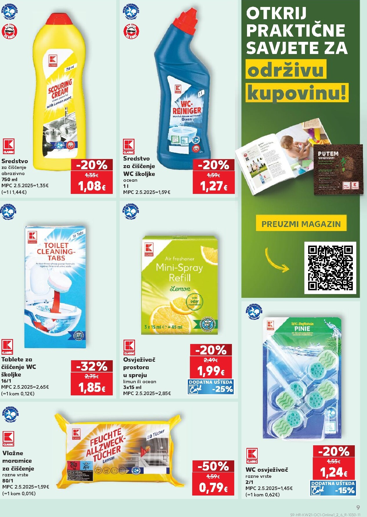 kaufland - Novi Kaufland - Ti si naš broj 1 katalog od srijede, 20.05.2026 do utorka, 26.05.2026 - page: 9