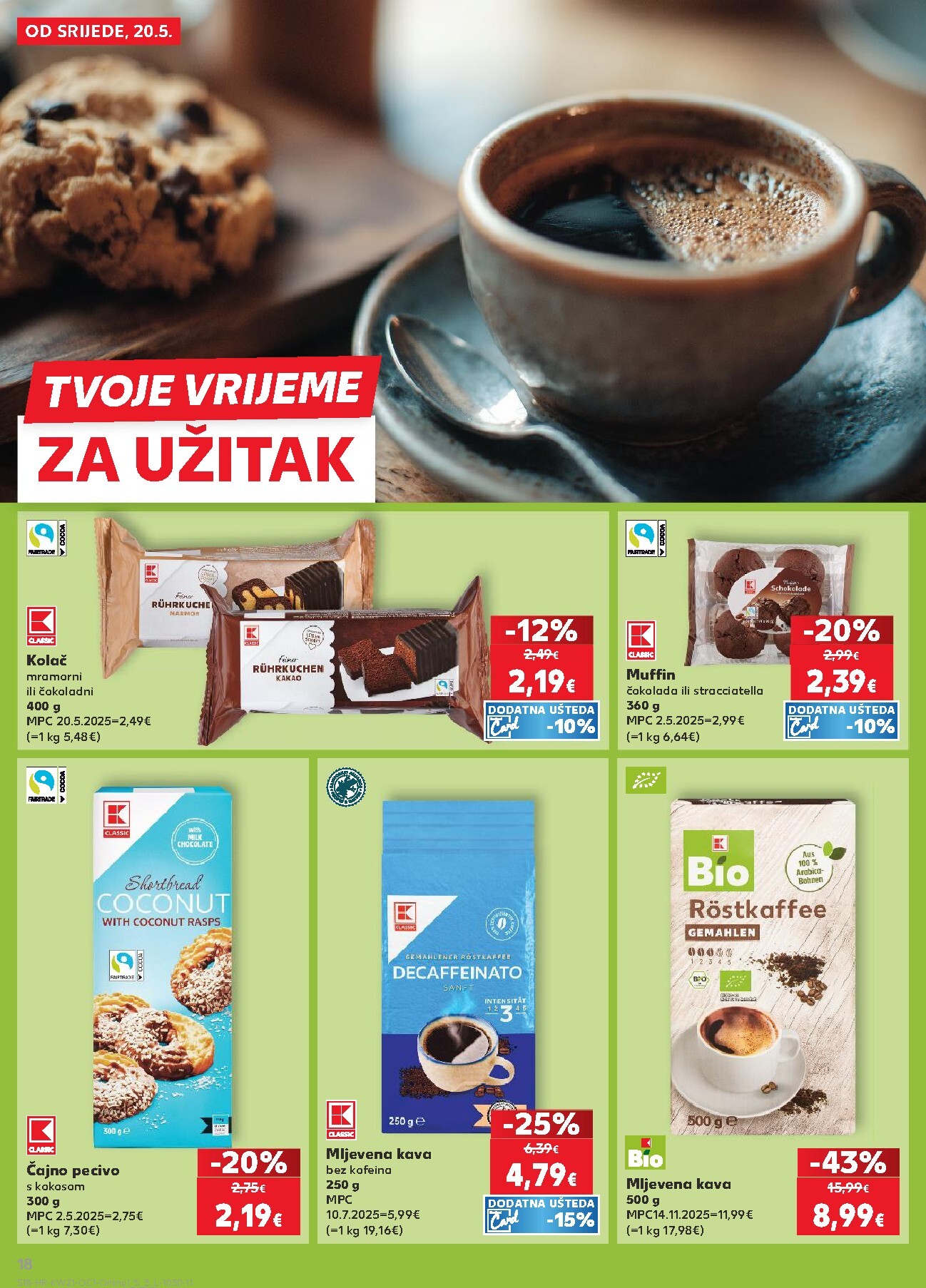 kaufland - Novi Kaufland - Ti si naš broj 1 katalog od srijede, 20.05.2026 do utorka, 26.05.2026 - page: 18