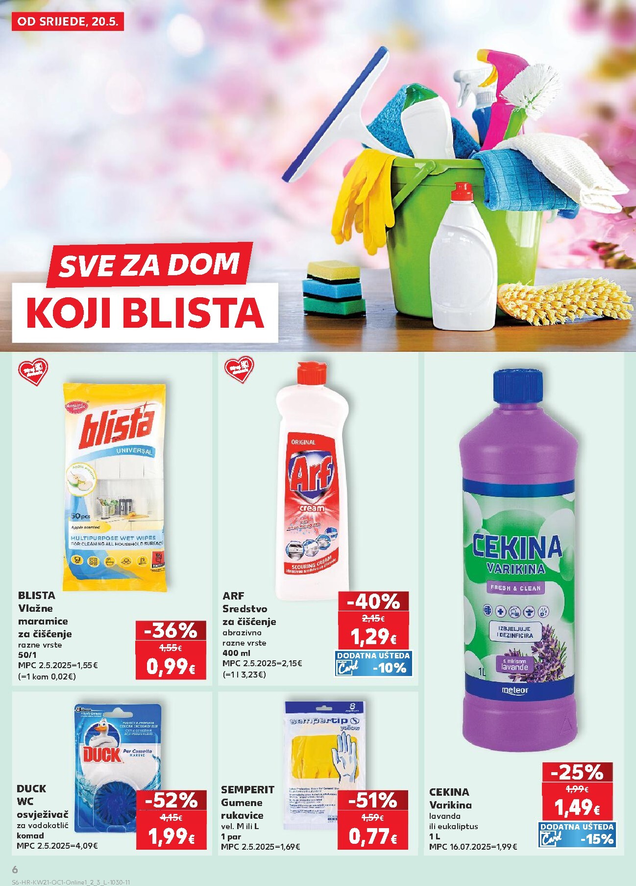 kaufland - Novi Kaufland - Ti si naš broj 1 katalog od srijede, 20.05.2026 do utorka, 26.05.2026 - page: 6
