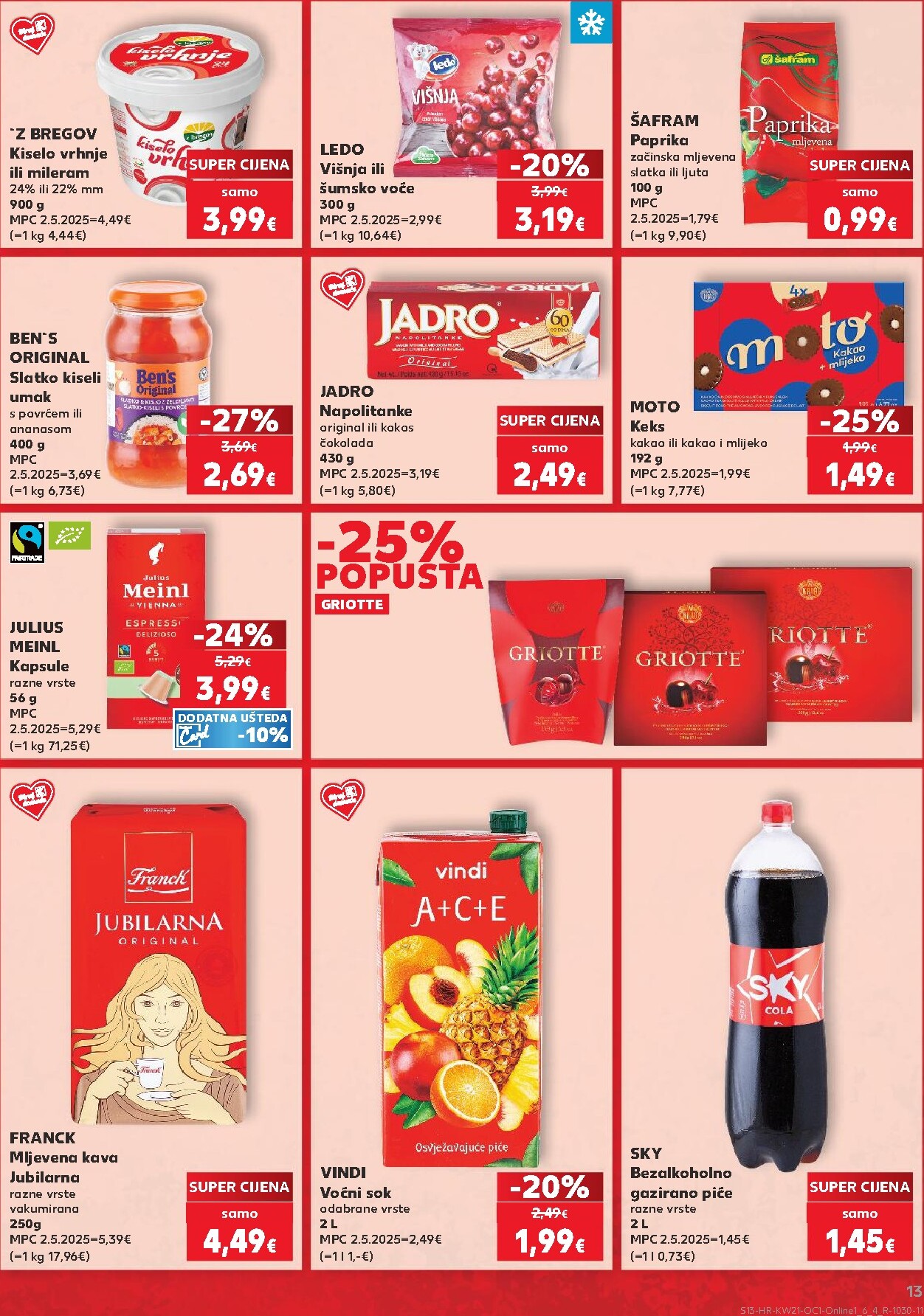 kaufland - Novi Kaufland - Ti si naš broj 1 katalog od srijede, 20.05.2026 do utorka, 26.05.2026 - page: 13