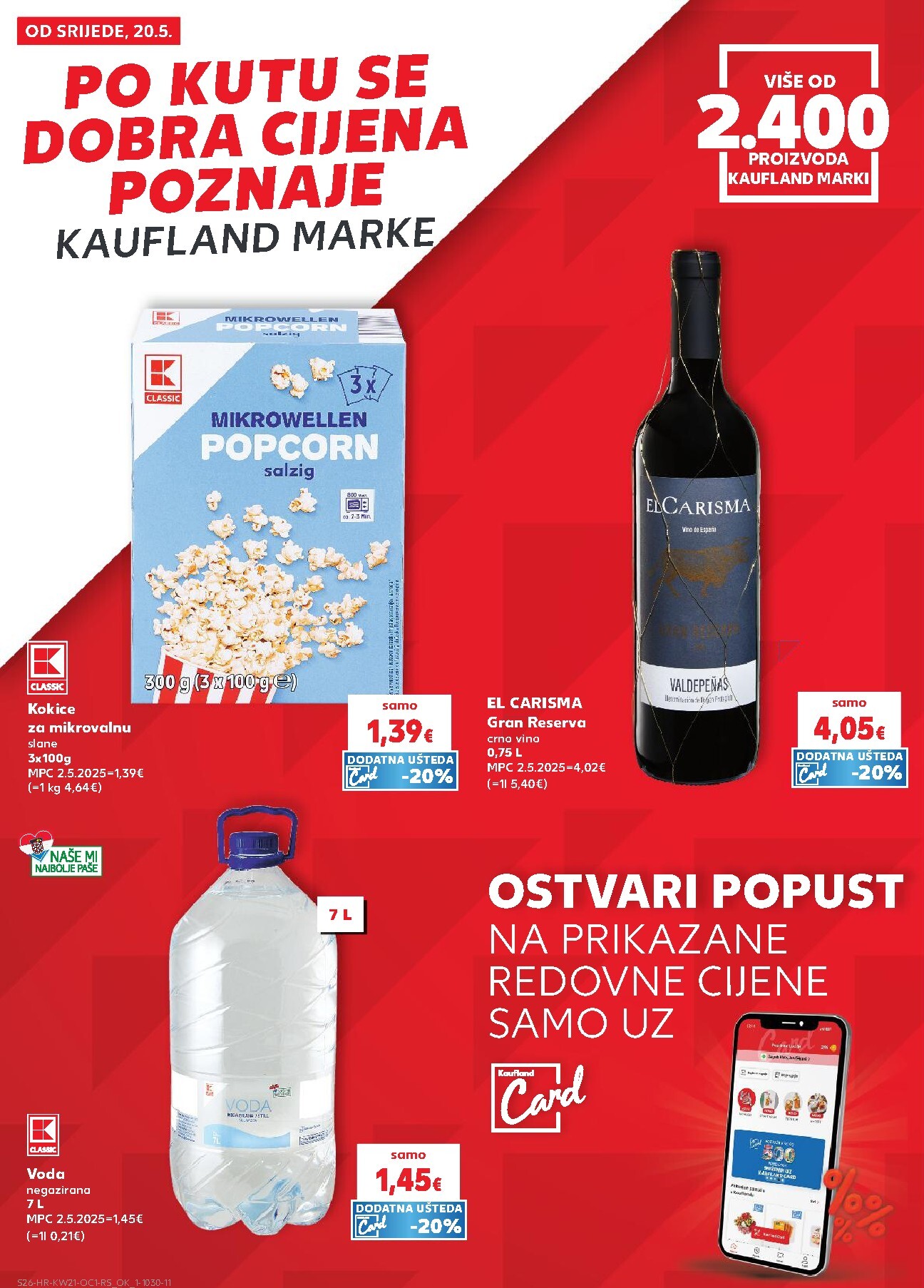 kaufland - Novi Kaufland - Ti si naš broj 1 katalog od srijede, 20.05.2026 do utorka, 26.05.2026 - page: 26