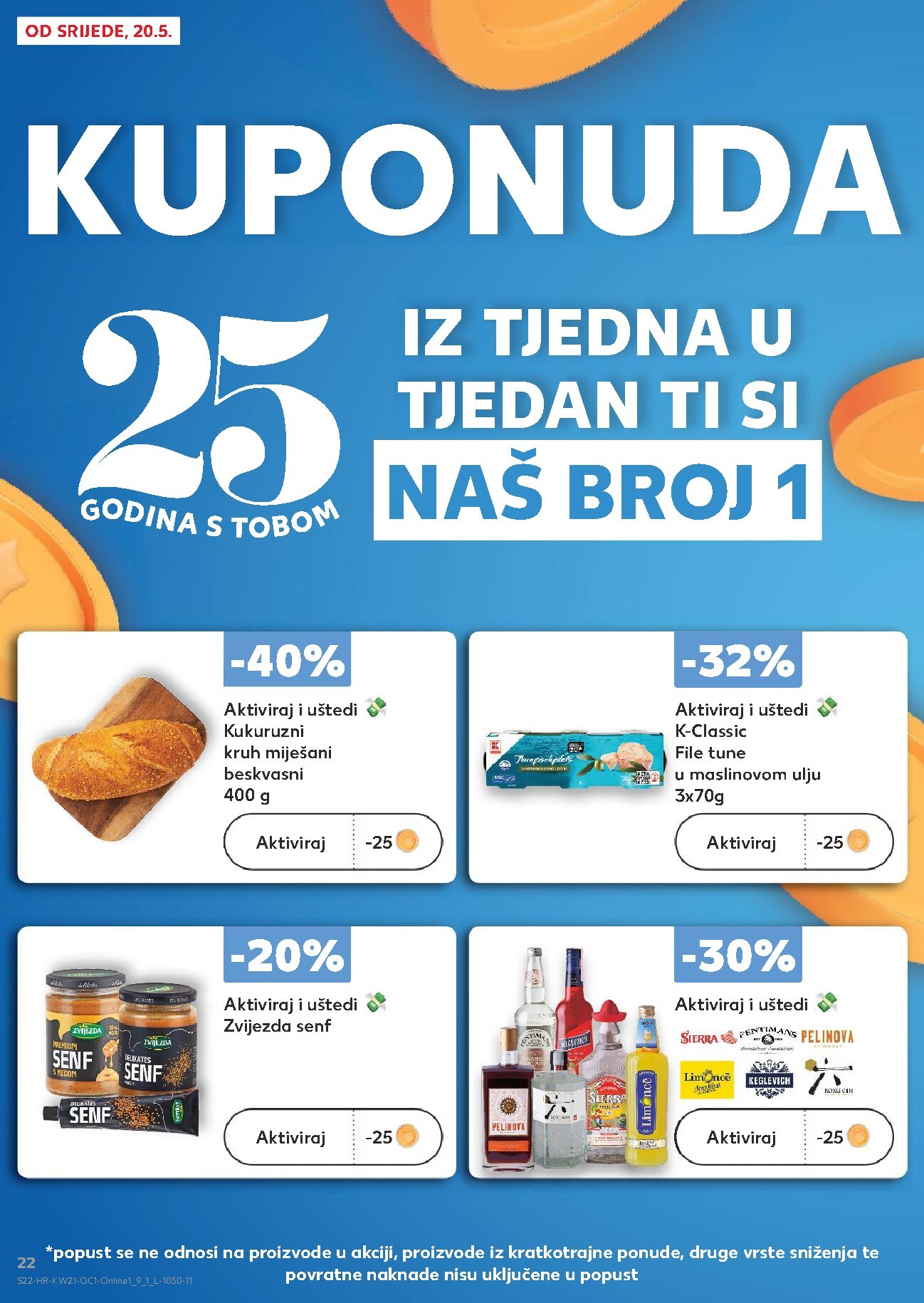 kaufland - Novi Kaufland - Ti si naš broj 1 katalog od srijede, 20.05.2026 do utorka, 26.05.2026 - page: 22